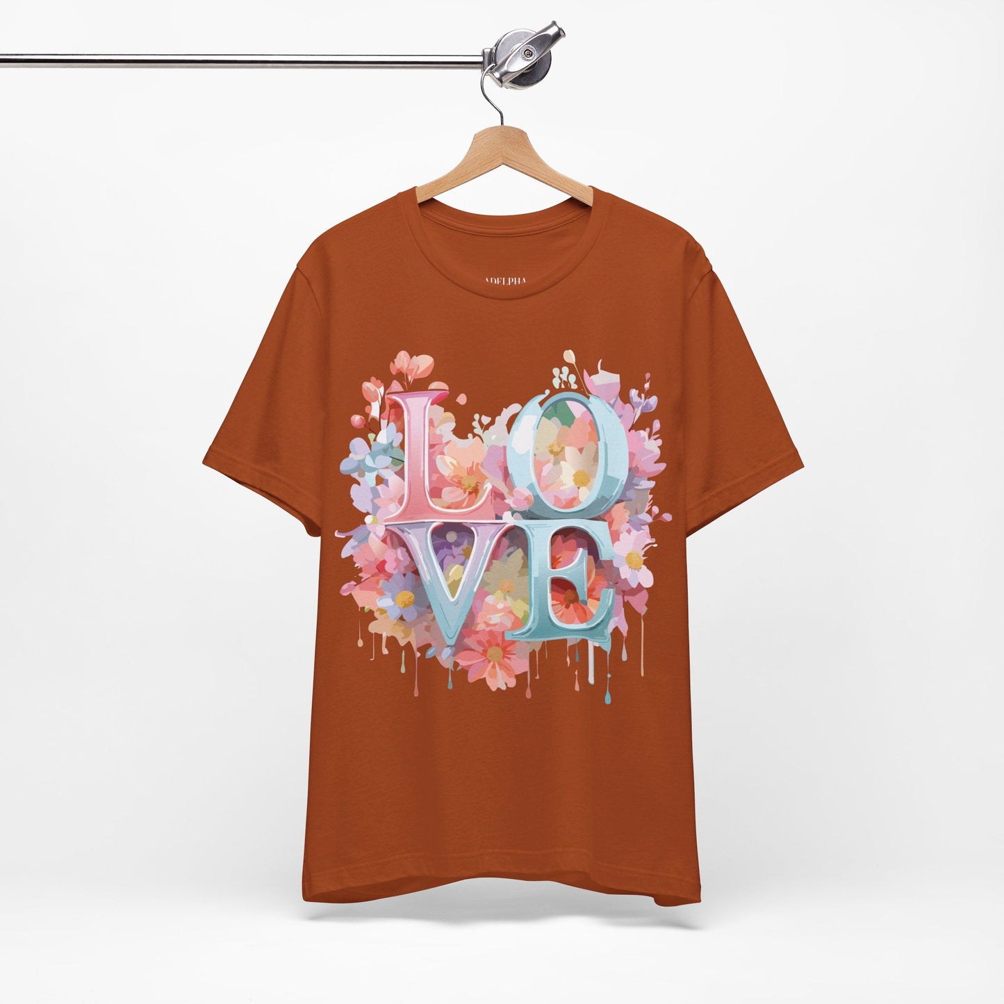 Valentine Graphic Tee Unisex Jersey Short Sleeve With Vintage Artwork By Adelpha