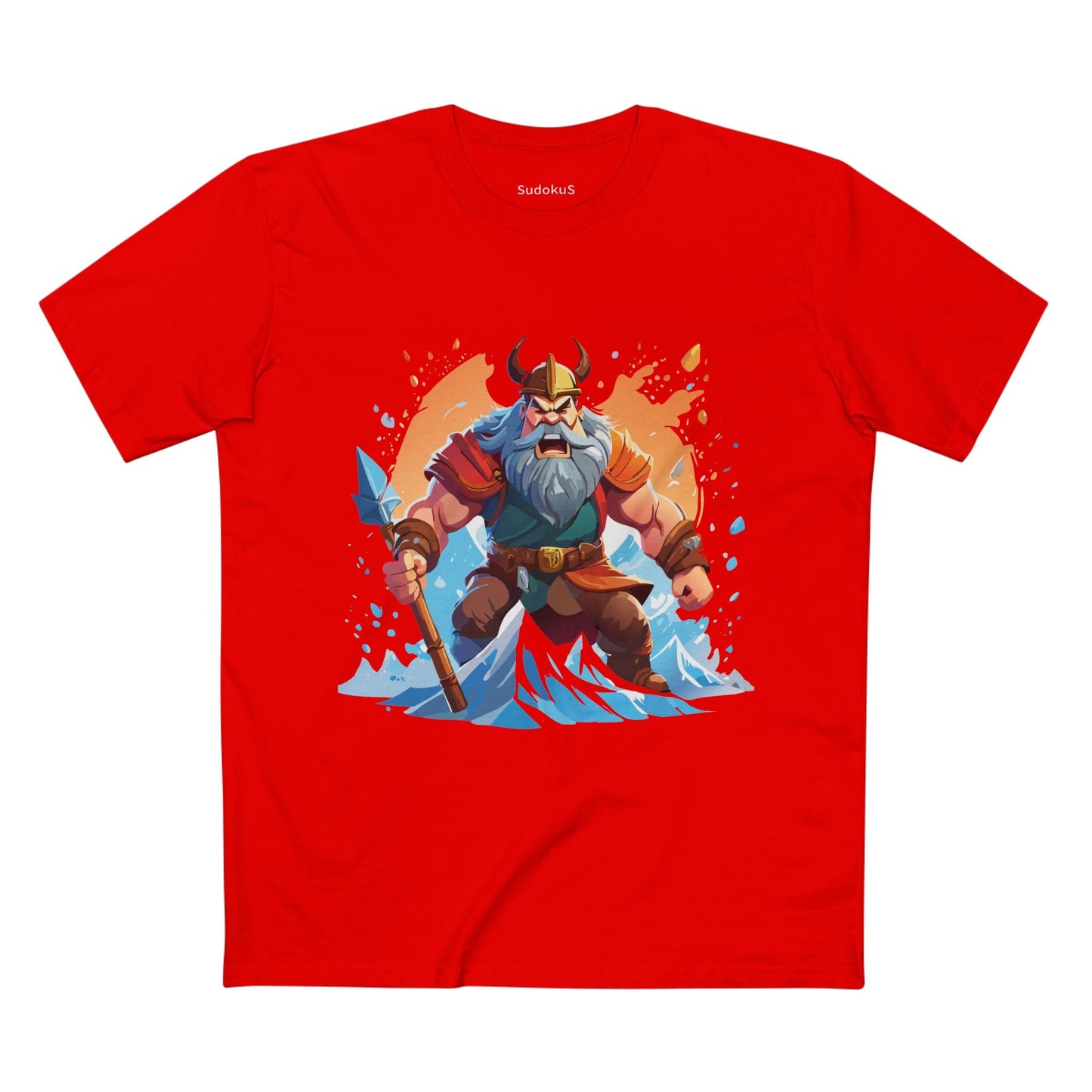Viking Graphic Unisex 100 Cotton Staple Tee 21
