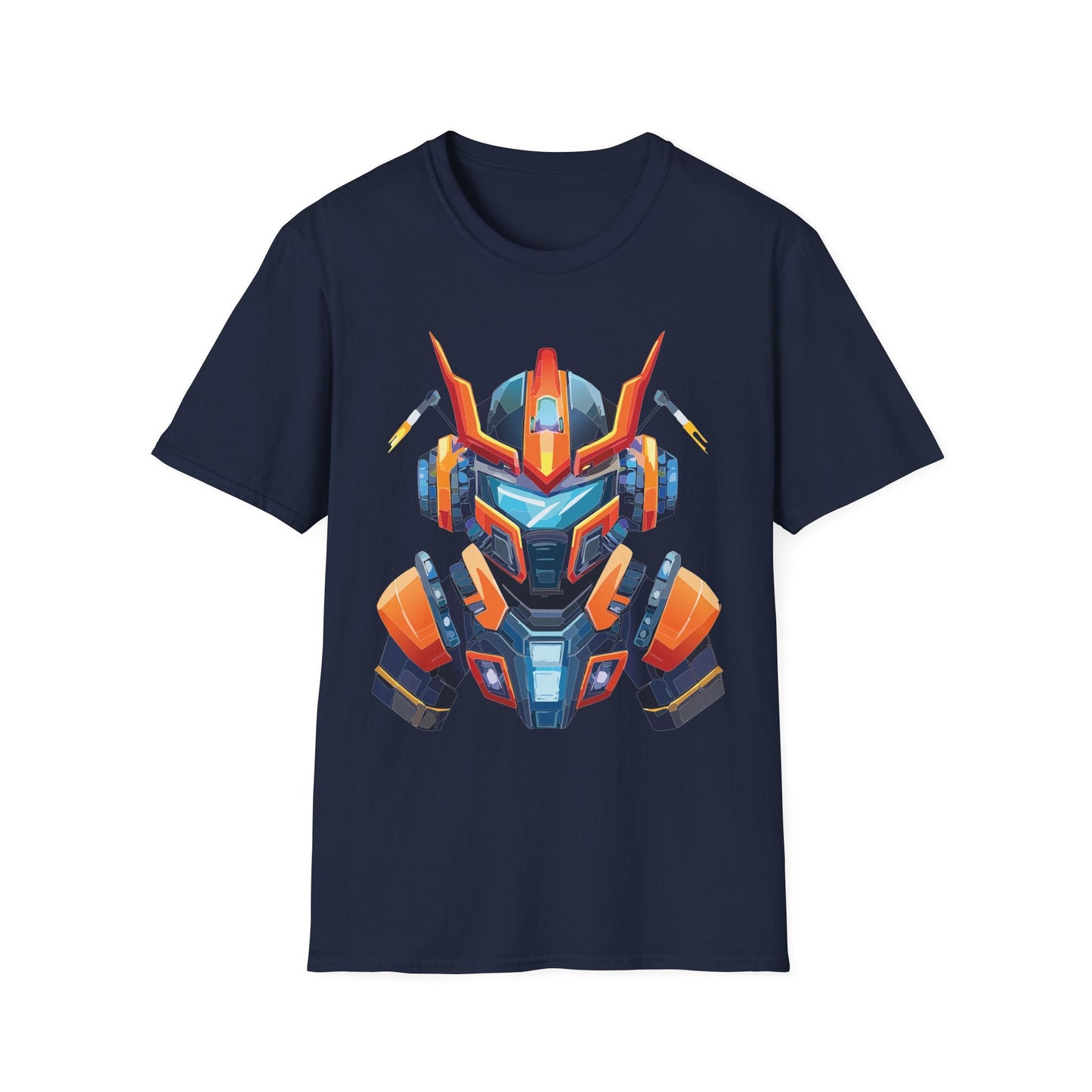 Cyborg Tee Unisex Robot Shirt Terminator Style 100 Percent Ring Spun Cotton Short Sleeve