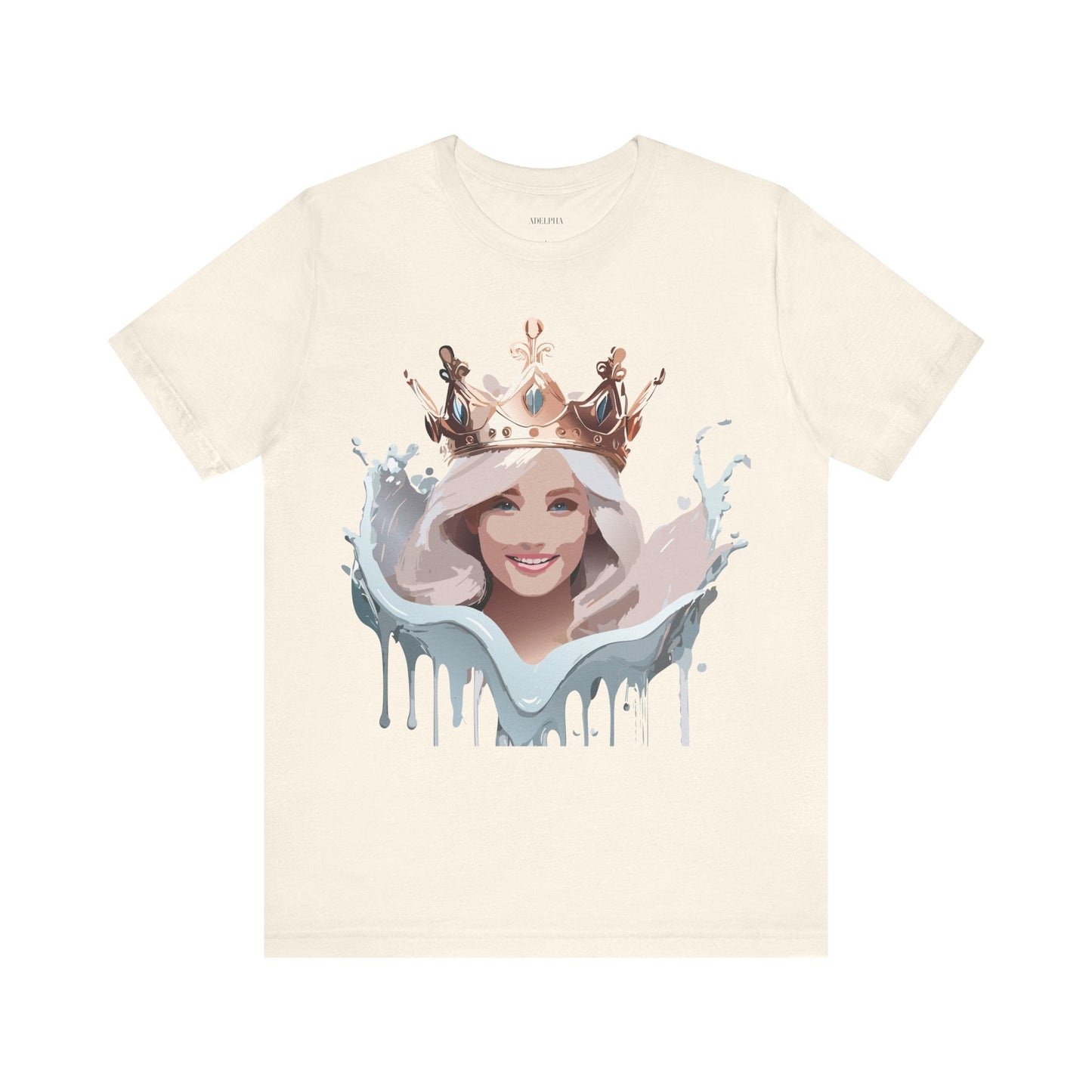 Queen Graphic Tee Unisex Jersey Short Sleeve Vintage Inspired Adelpha Art Design
