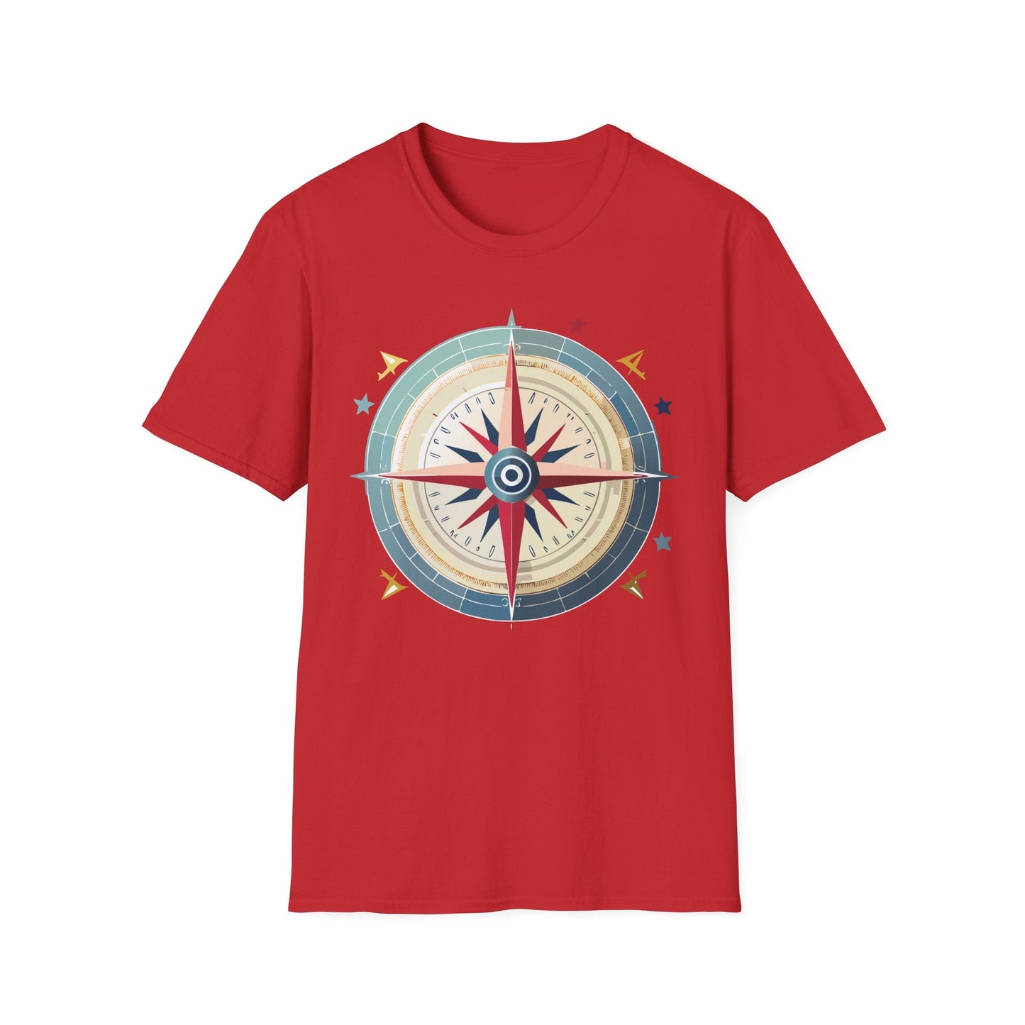 Compass Navigator Graphic Tee Unisex 100 Cotton 21