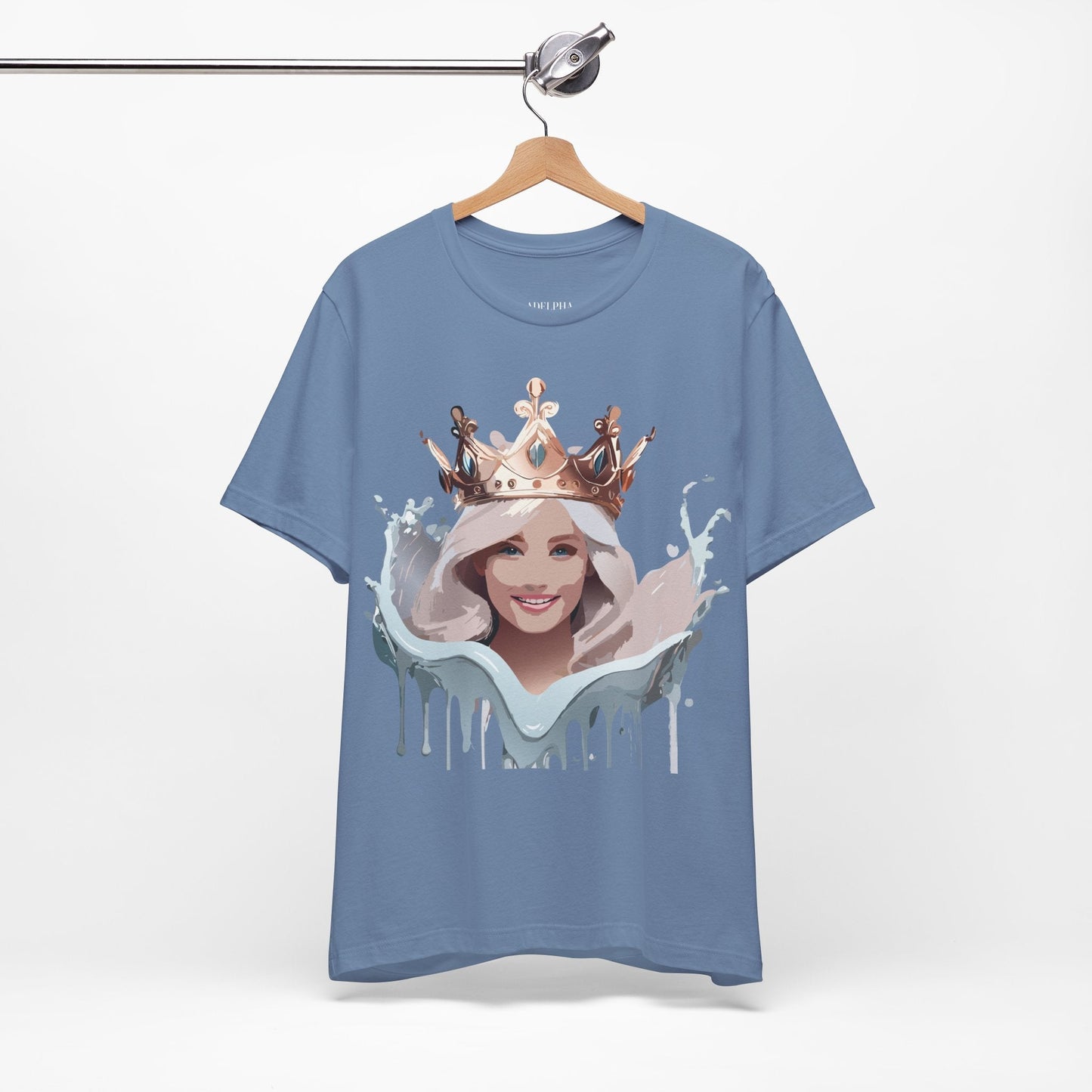 Queen Graphic T Shirt Unisex Vintage Art Tee From Adelpha With Original Artwork Details