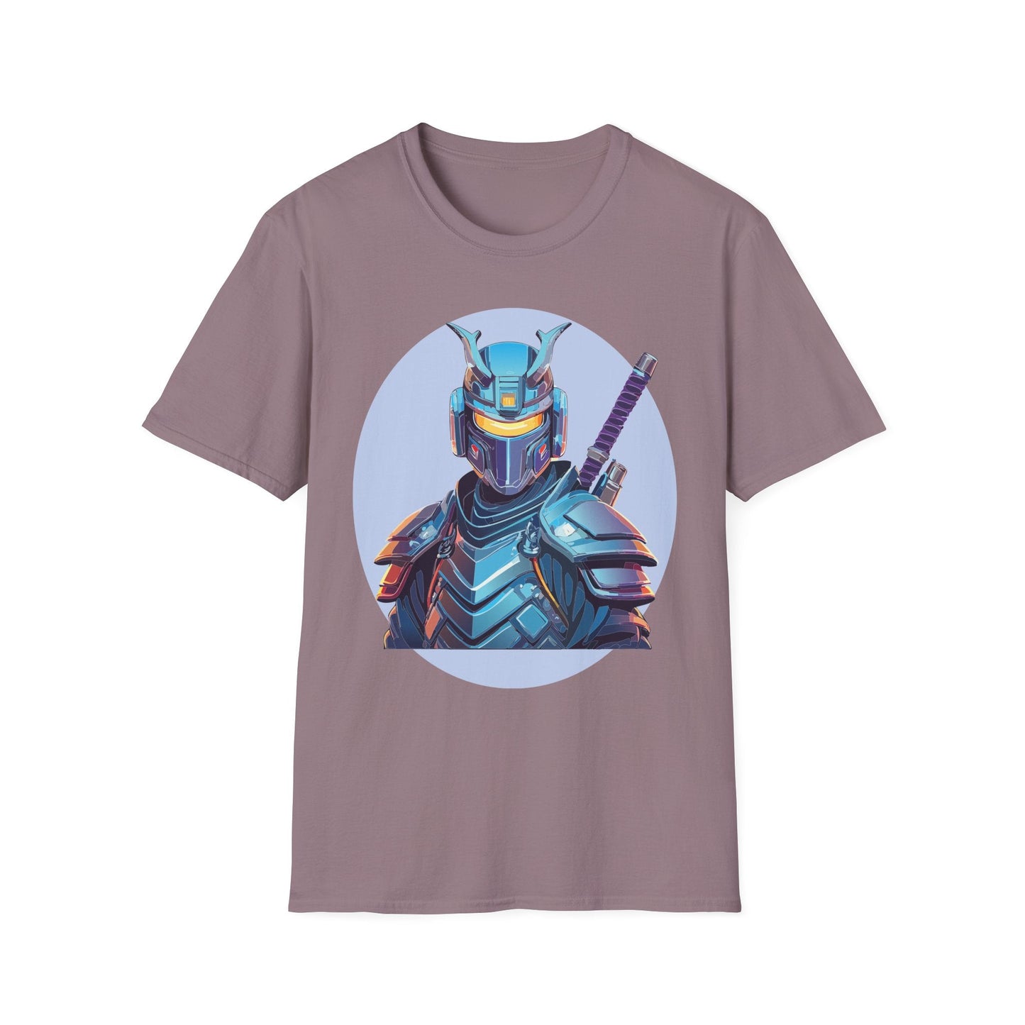 Samurai Shirt Unisex Softstyle Tee 64000 Gildan 100 Percent Ring Spun Cotton Comfort Fit
