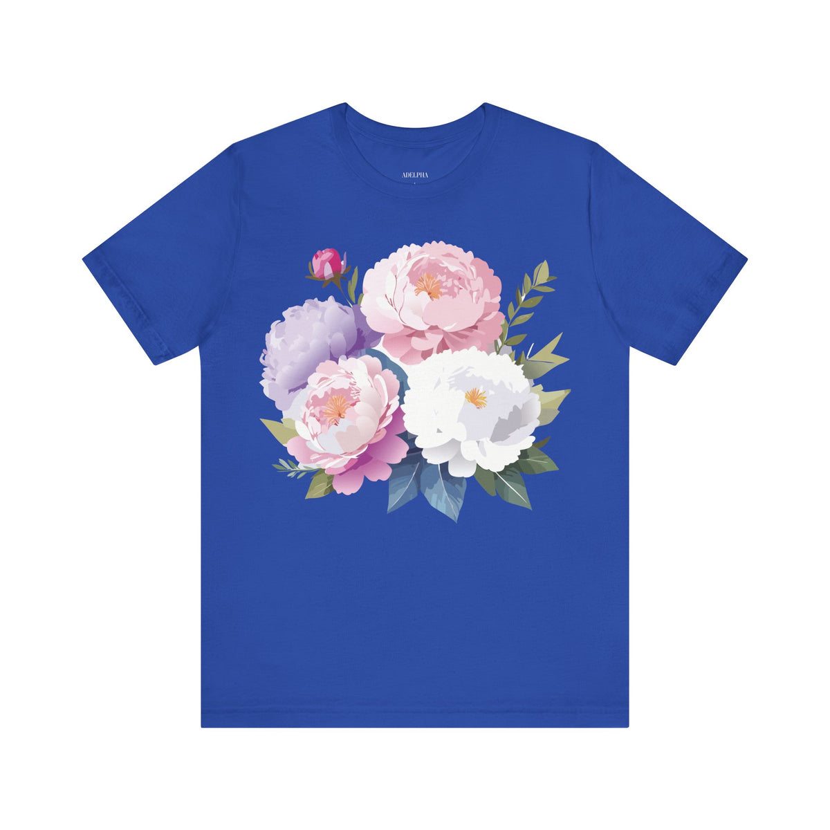 Floral Graphic Tee Shirt - Bella+Canvas Unisex 100 Cotton 36