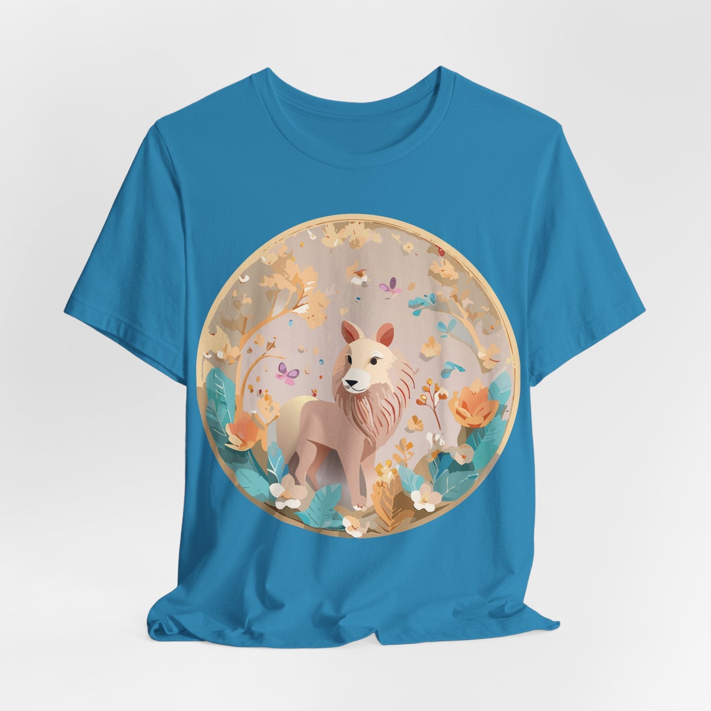 Unisex Graphic Tee With Original Vintage Inspired Art By Adelpha Premium Short Sleeve Casual Shirt