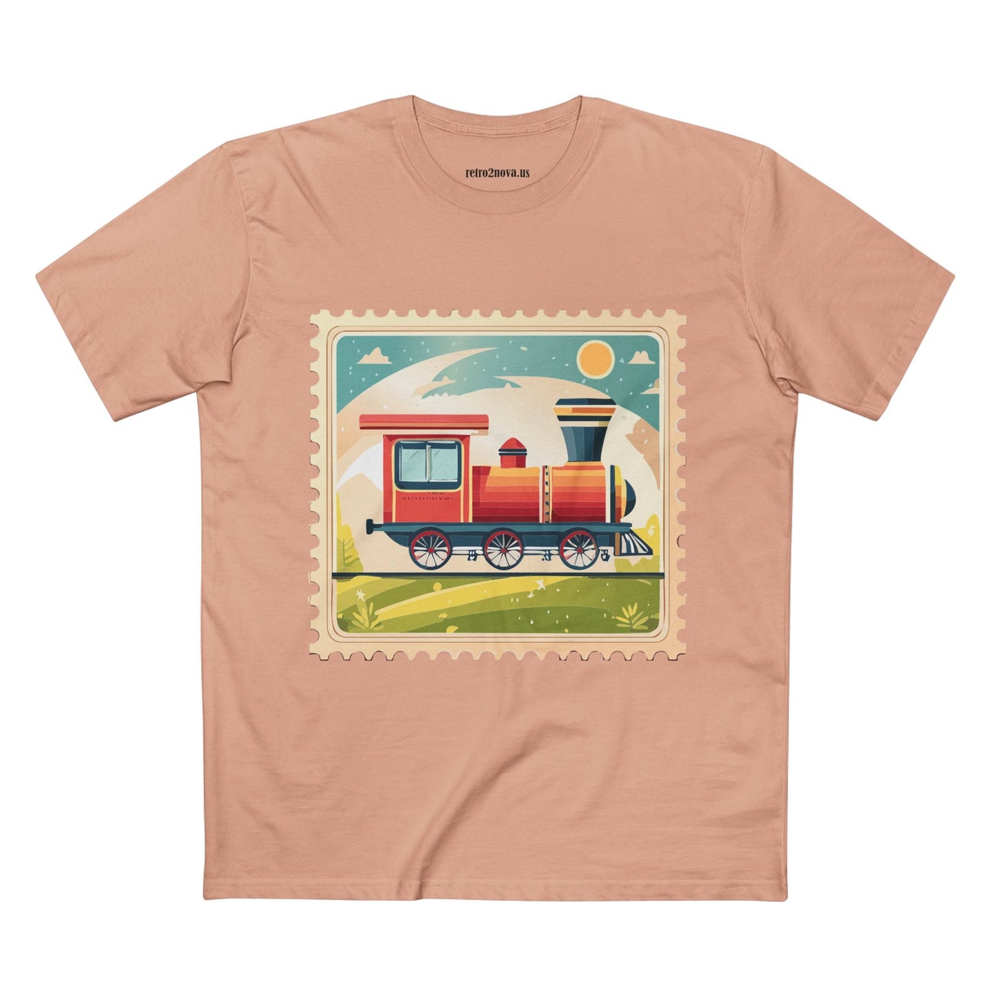 Stamp Shirt Postage Stamp Tee PS 37 Unisex Premium Cotton With Original Art Design Retro2Nova Shirt