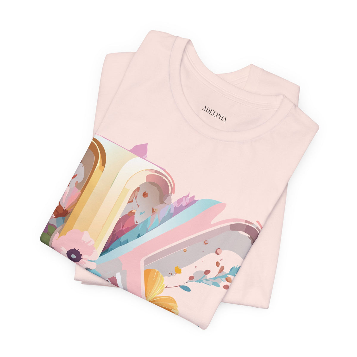 Letter K Graphic Unisex Cotton Bella+Canvas Tee with Art Letter Design