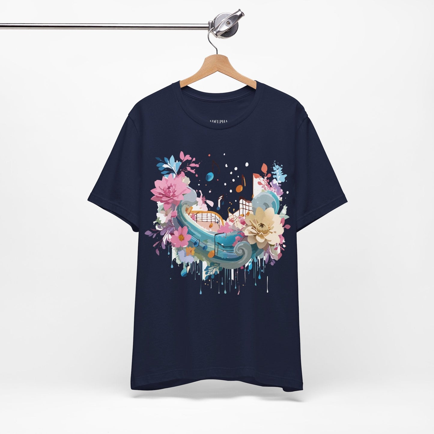 Adelpha Graphic Tee Unisex Jersey Short Sleeve Art Design Vintage Inspired Music T Shirt