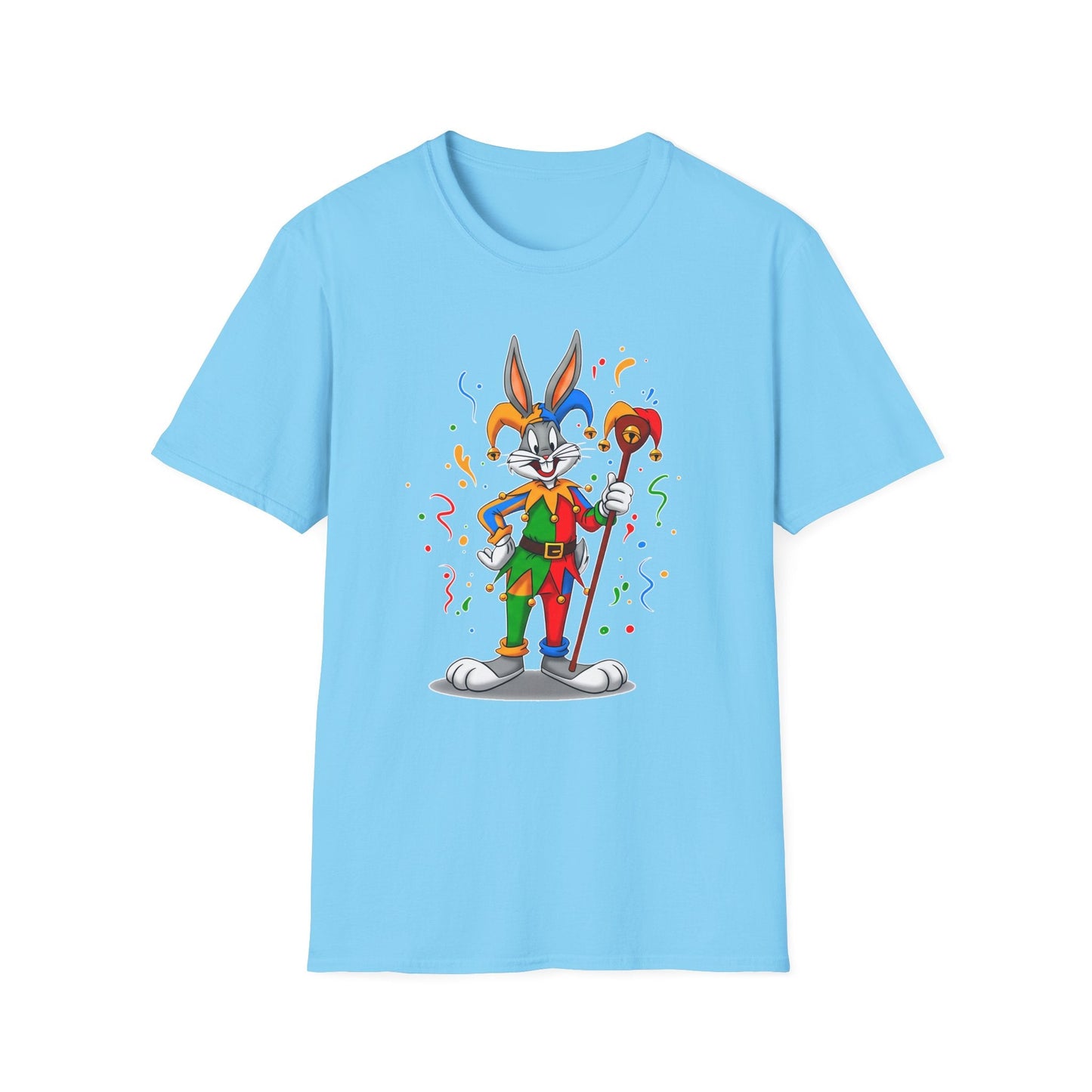 Bugs Bunny Shirt Unisex Short Sleeve T Shirt Cartoon On T Shirt Animation Tee Gildan Softstyle 64000