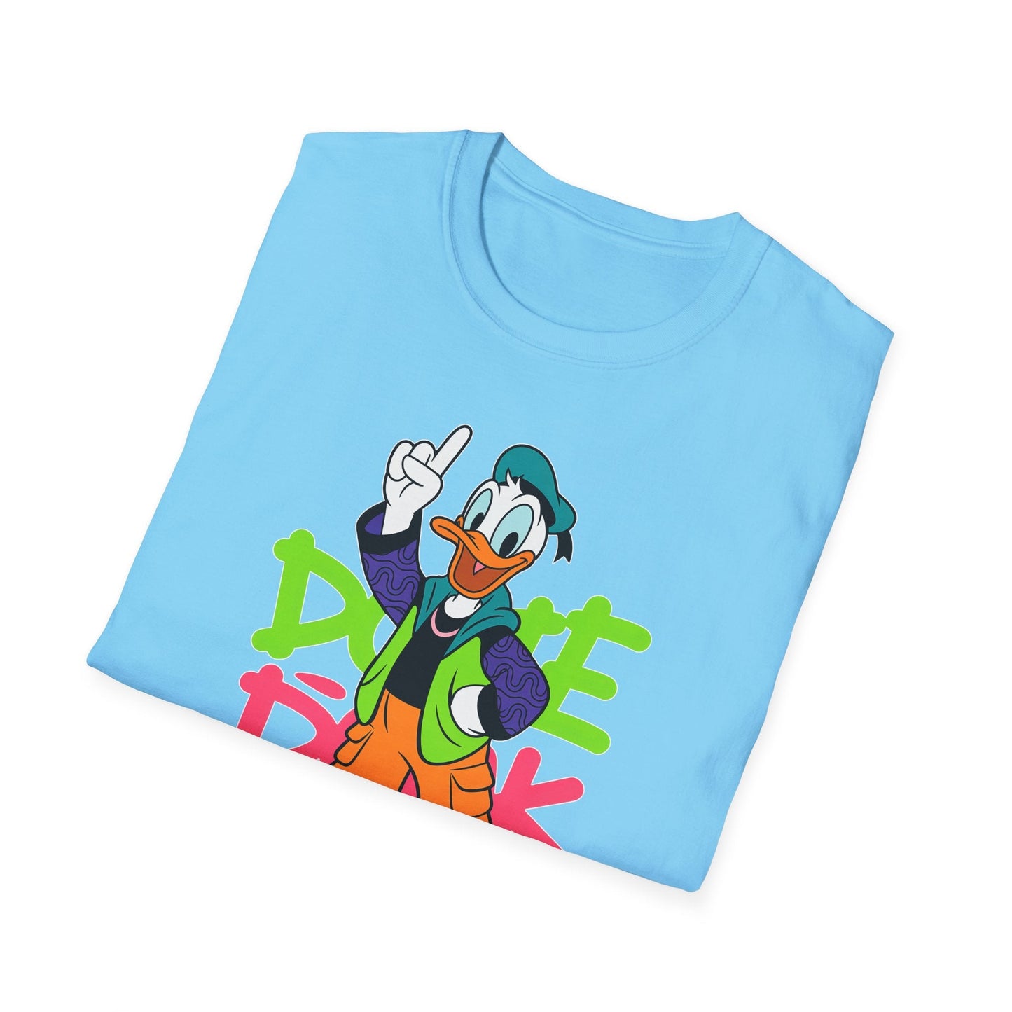 Unisex Cartoon T Shirt Animation Graphic Tee Funny Animals Softstyle 100 Percent Ring Spun Cotton