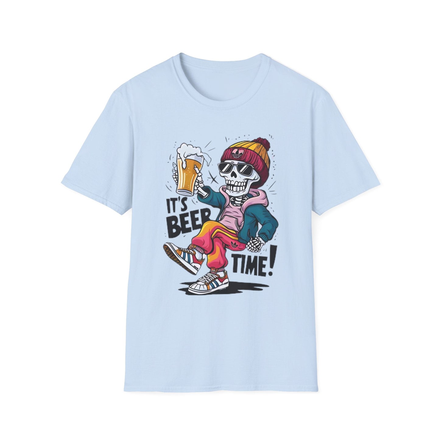 Gildan Softstyle 64000 Skull T Shirt Unisex Skeleton Graphic Tee Premium Comfort