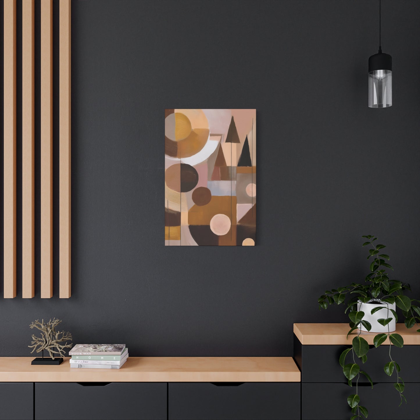Abstract Geometric Painting Print Canvas 20x24,20x30,24x30 24x32,24x36,30x40 32x48,36x48,40x60 Pine-Wood Inner Frame ABS-51