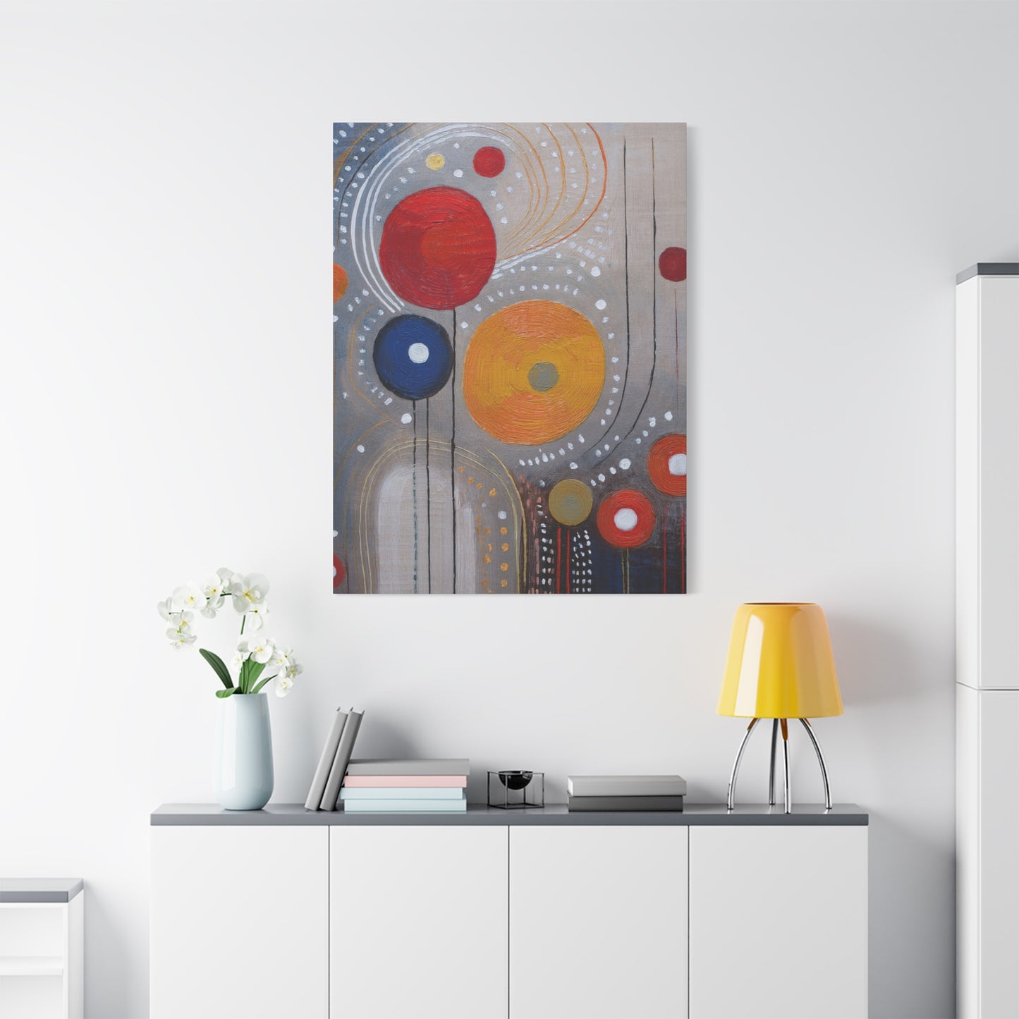 Abstract Oil Painting Print Canvas 20x24,20x30,24x30 24x32,24x36,30x40 32x48,36x48,40x60 Pine-Wood Inner Frame ABS-105