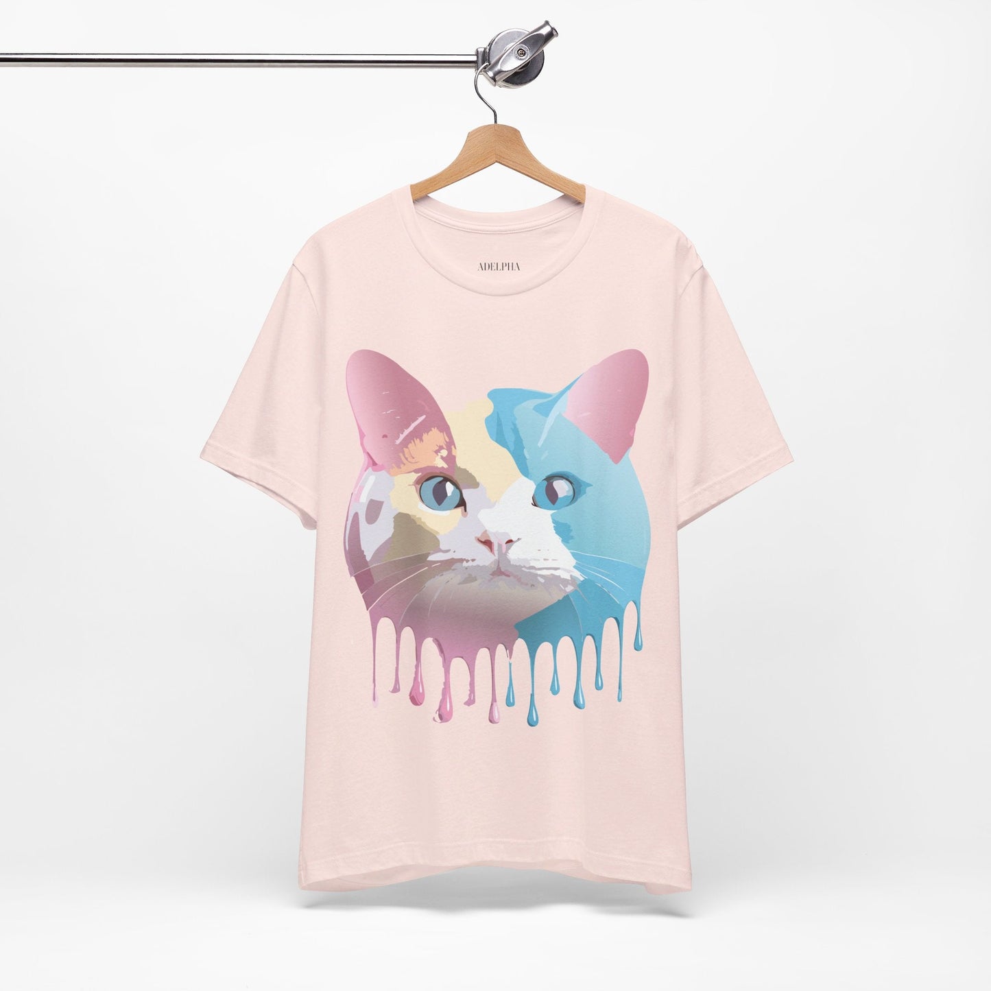 Cat Graphic Tee Unisex Jersey Short Sleeve By Adelpha Art Design
