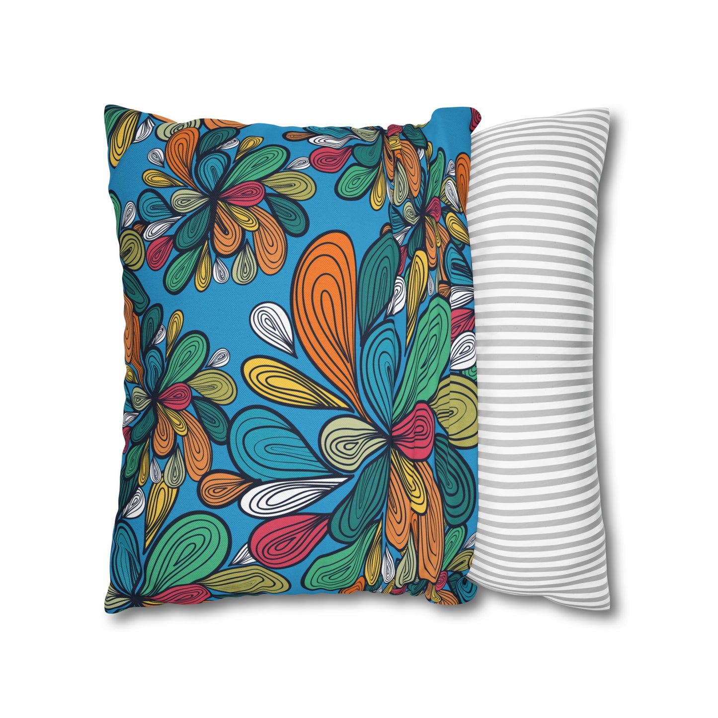 Floral Poly Pillowcase