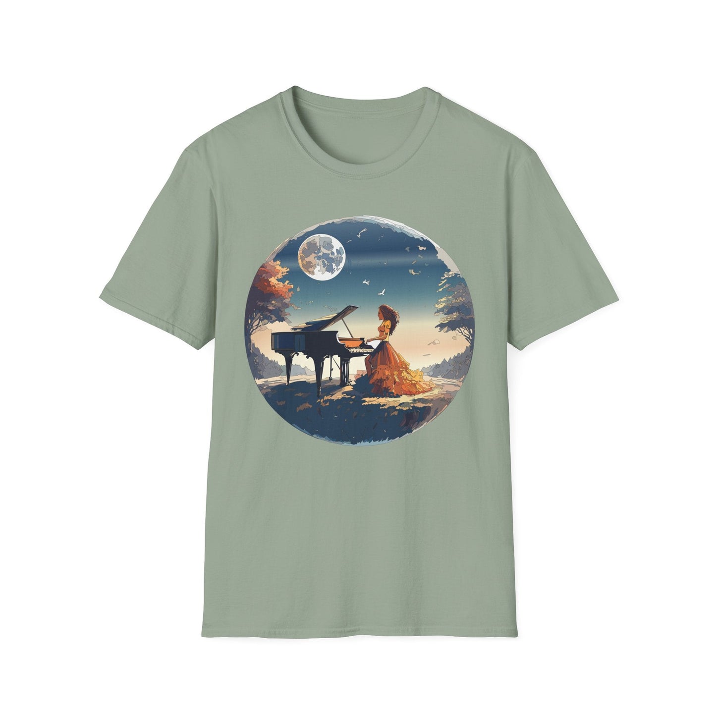 Womens Graphic T Shirt Art Design Gildan Softstyle Tee 100 Percent Ring Spun Cotton Unisex