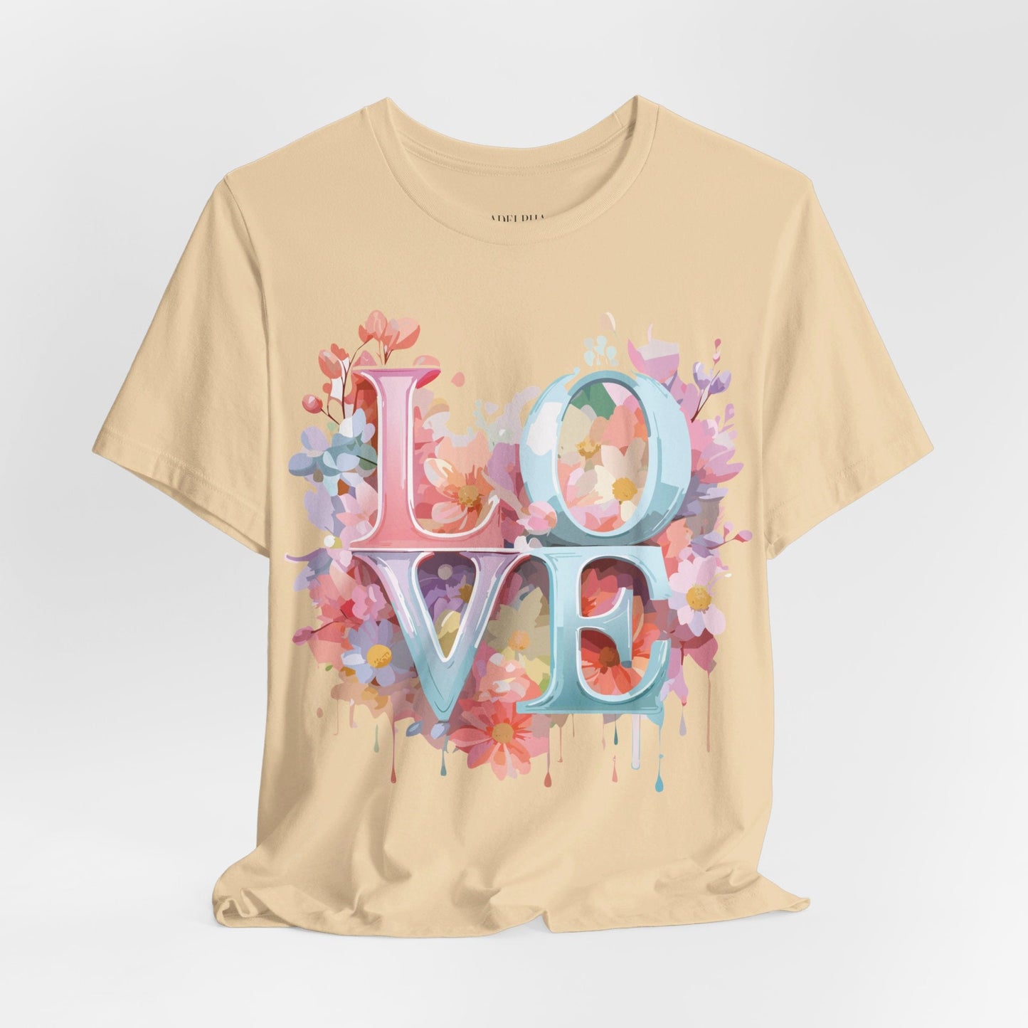 Valentine Graphic Tee Unisex Jersey Short Sleeve Art Design By Adelpha Premium Vintage