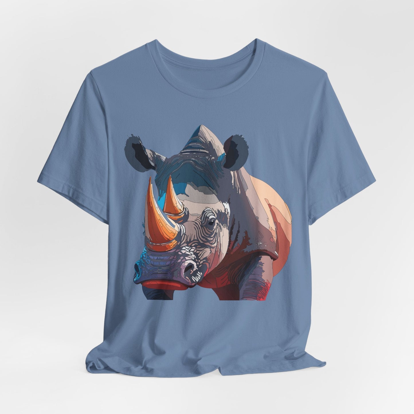 Unisex Animal Shirt Tee With Art Design Wild Animals Gildan Softstyle 64000 Graphic Tee