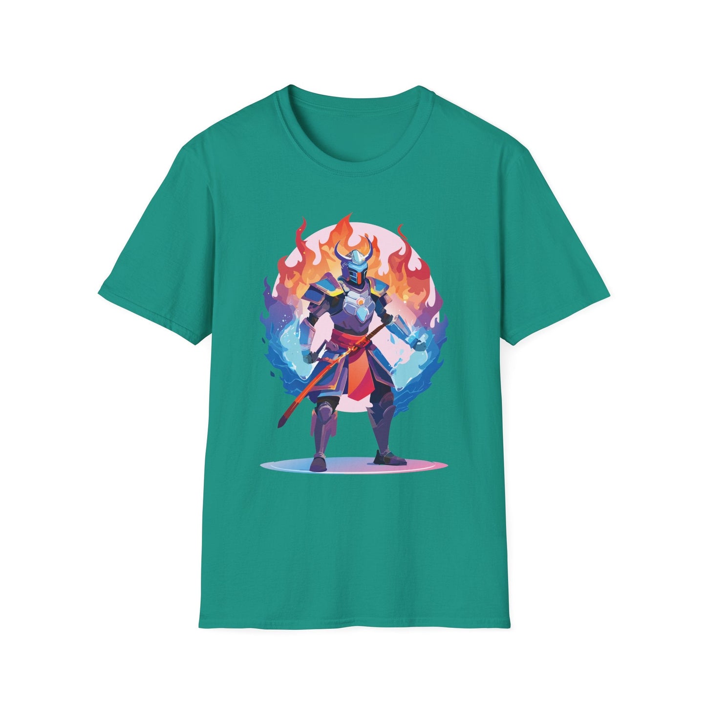 Samurai Shirt Unisex Gildan Softstyle 64000 Tee 100 Percent Cotton Comfortable Tee