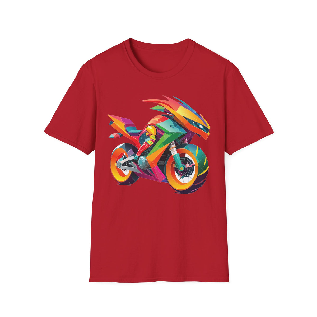 Moto Bike Motorcycle Graphic Tee Gildan Unisex 100 Cotton Tee Shirt m3