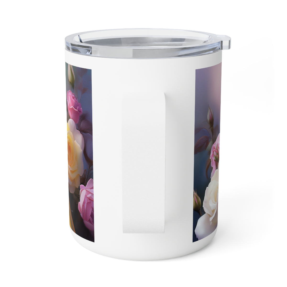22 Art Design Insulated Coffee Mug Clear Lid 10oz Insulated Coffee Mug 10oz