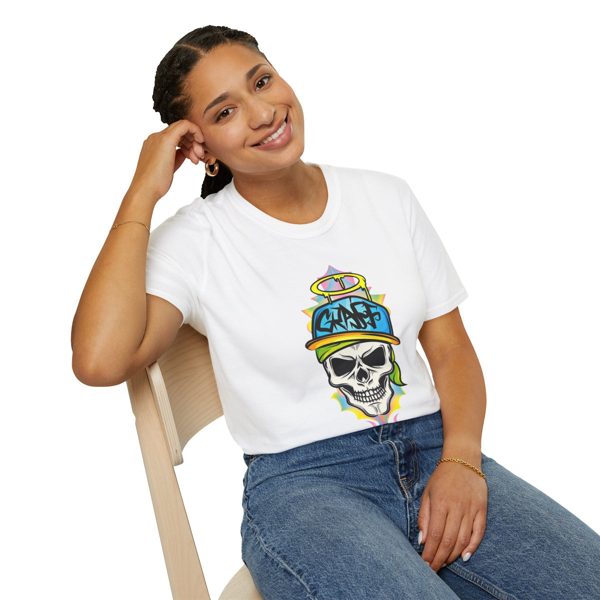 Skull Skeleton Graphic Tee Gildan Unisex 100 Cotton Tee Shirt c36