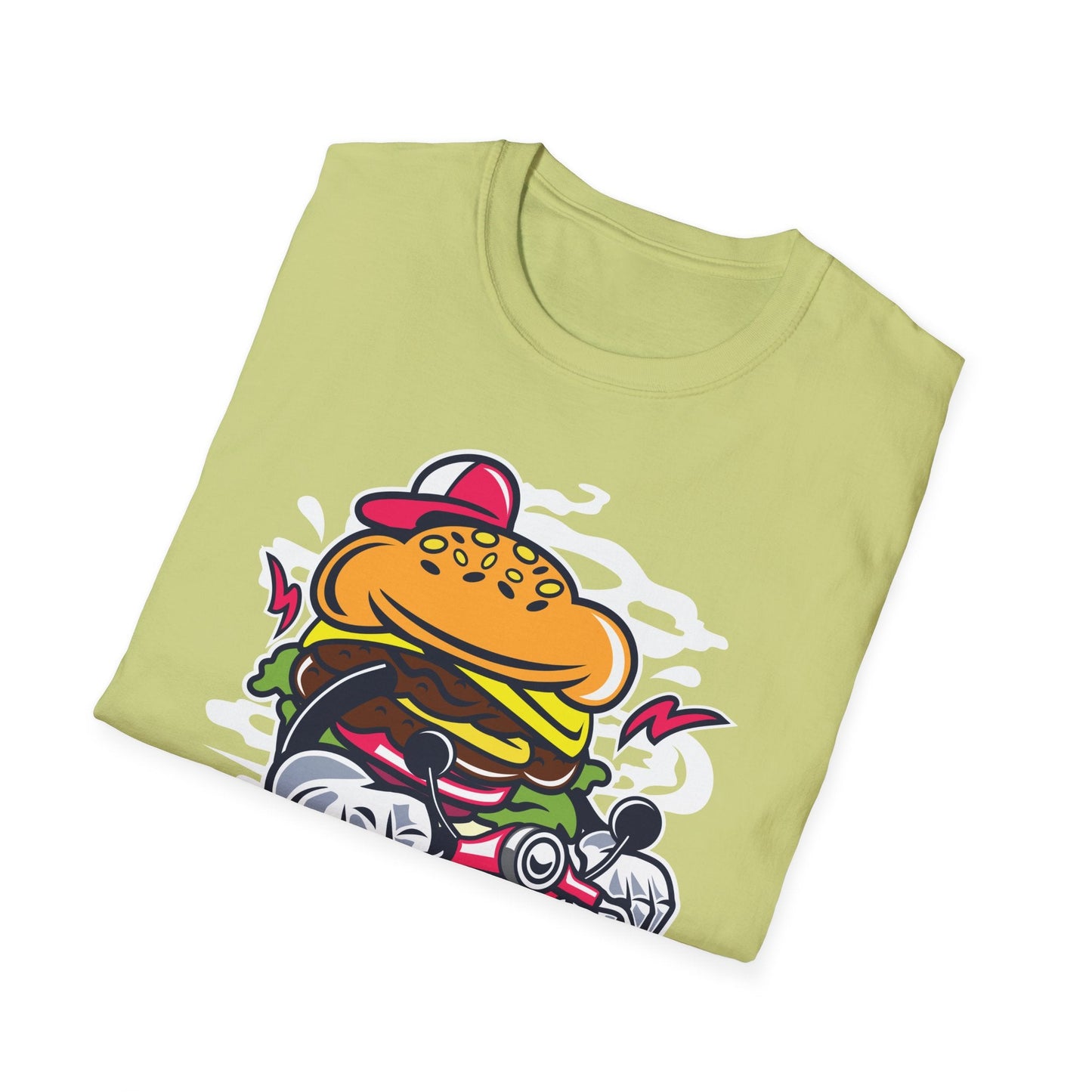 Cartoon T Shirt Animation Tee Funny Unisex Softstyle Gildan 64000 100 Percent Ring Spun Cotton
