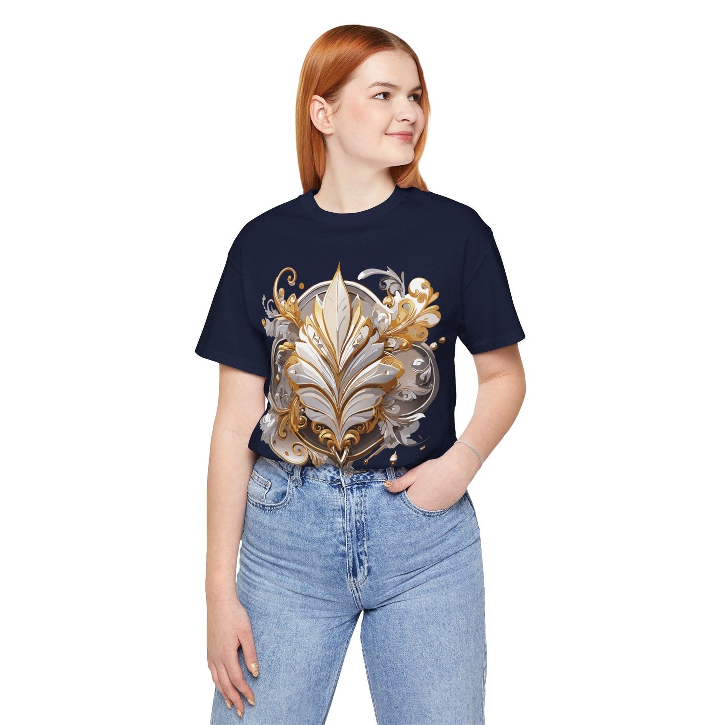 Jewelry Graphic Unisex 100 Cotton Vintage Treasure Art T-Shirt 11