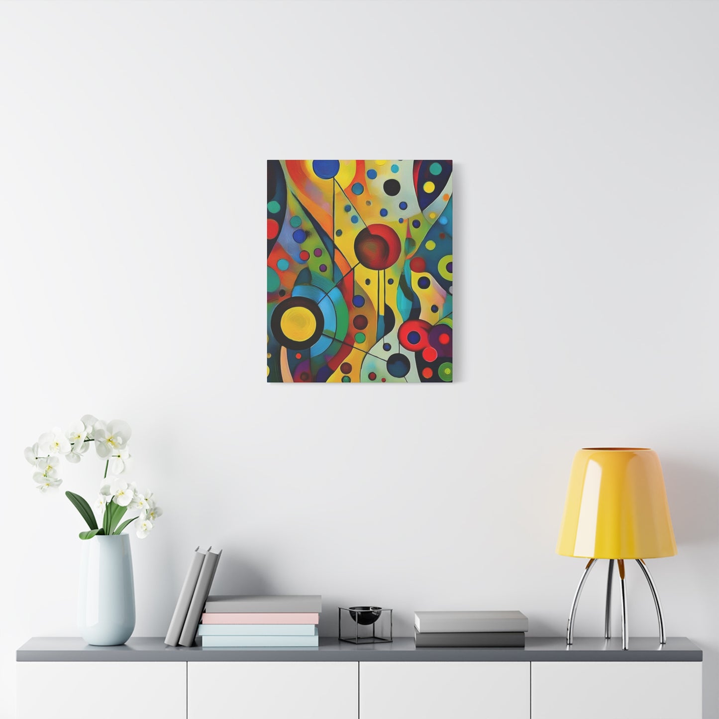 Abstract Oil Painting Print Canvas 20x24,20x30,24x30 24x32,24x36,30x40 32x48,36x48,40x60 Pine-Wood Inner Frame ABS-126