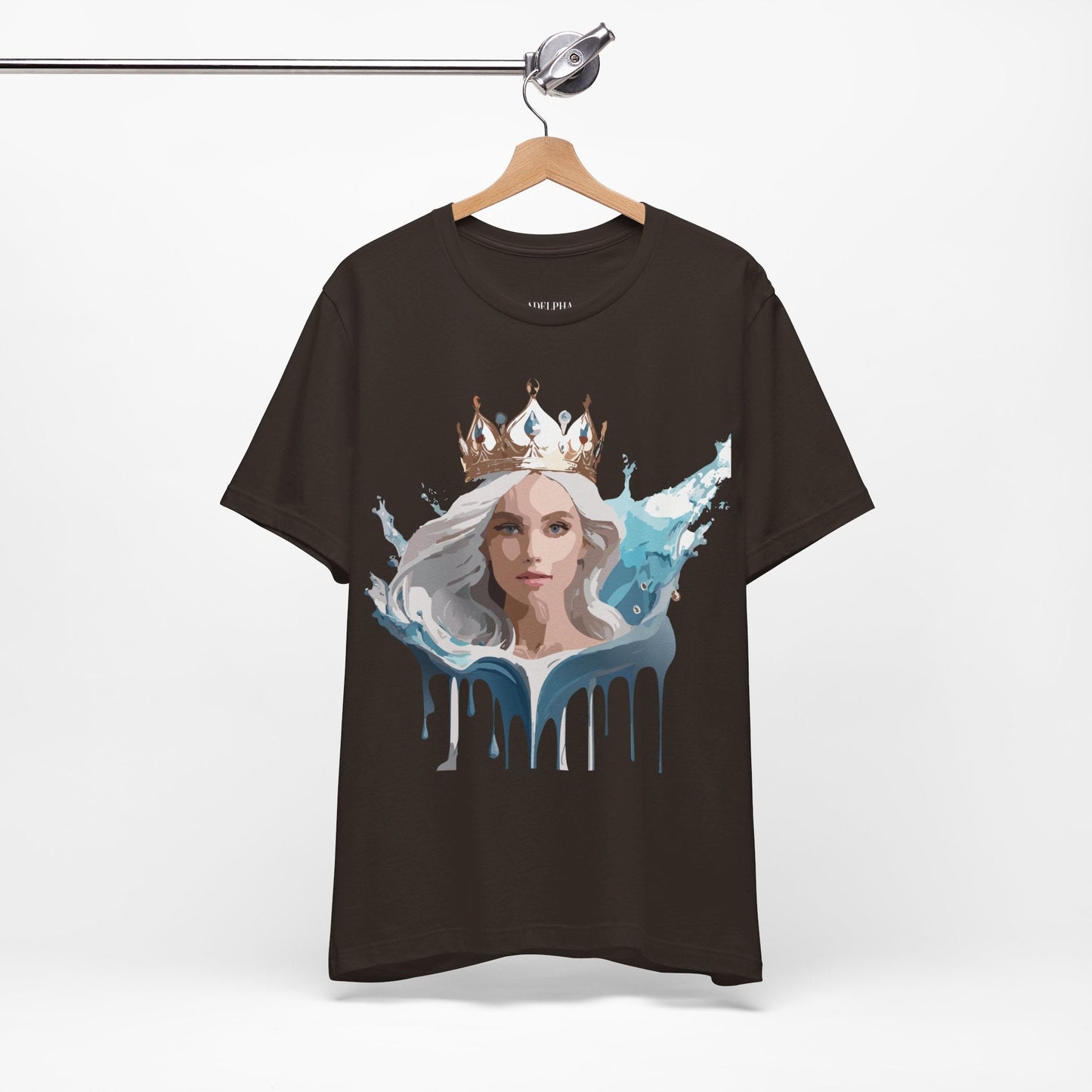 Queen Graphic T Shirt Unisex Jersey Short Sleeve Tee With Vintage Inspired Artwork Adelpha