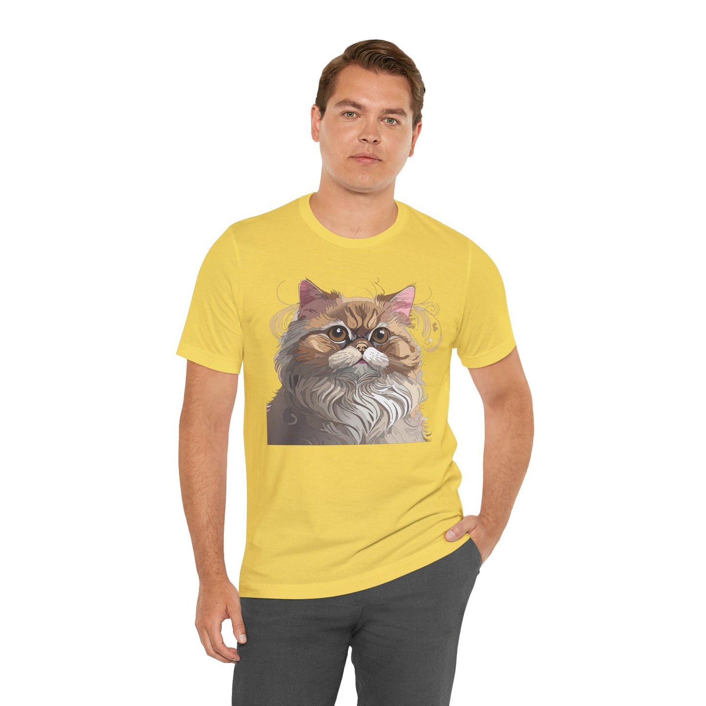 Unisex Animal Shirt With Animals Art Design Tee Short Sleeve Wildlife Print Tee Collection