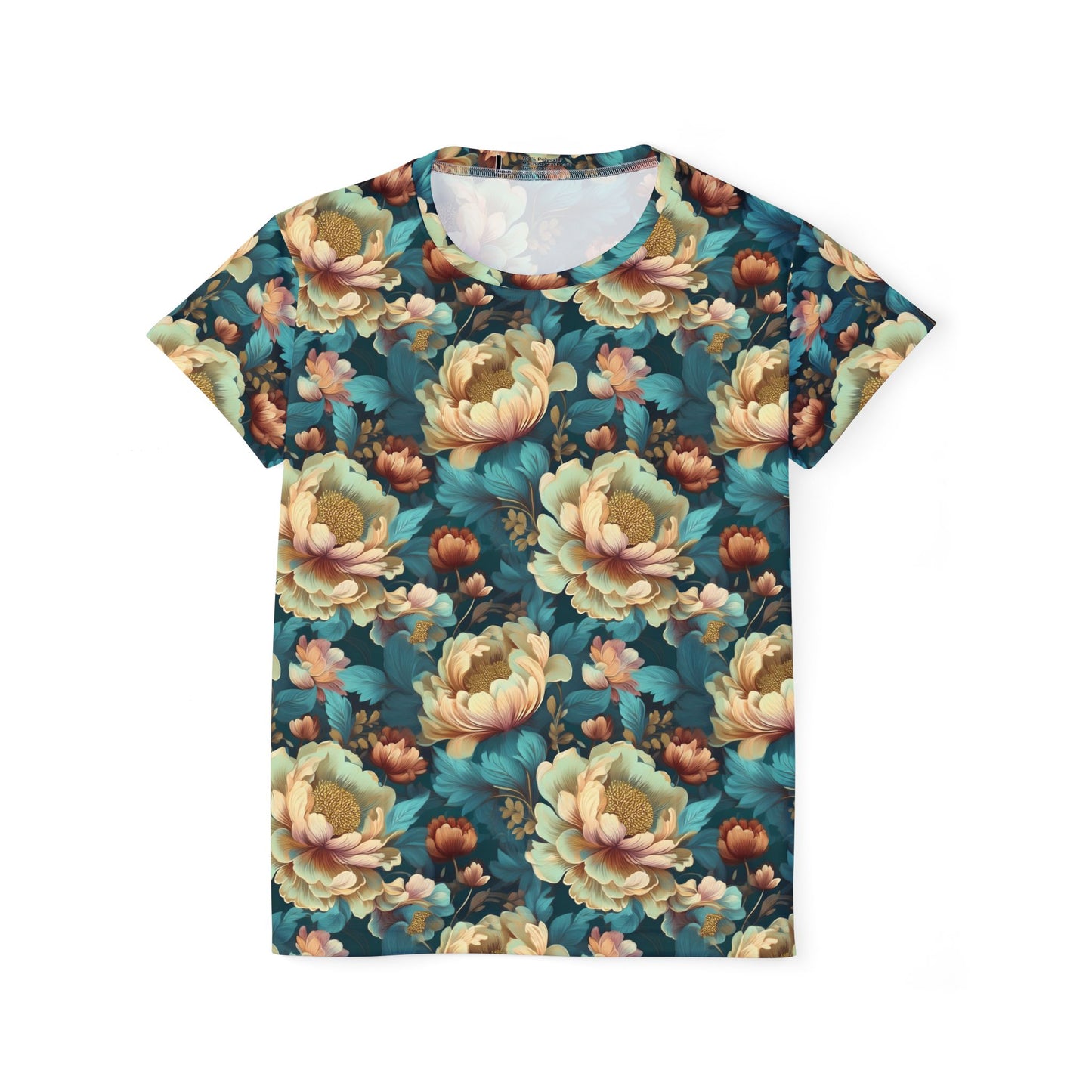 Floral Print Shirt, Shirt with Flowers