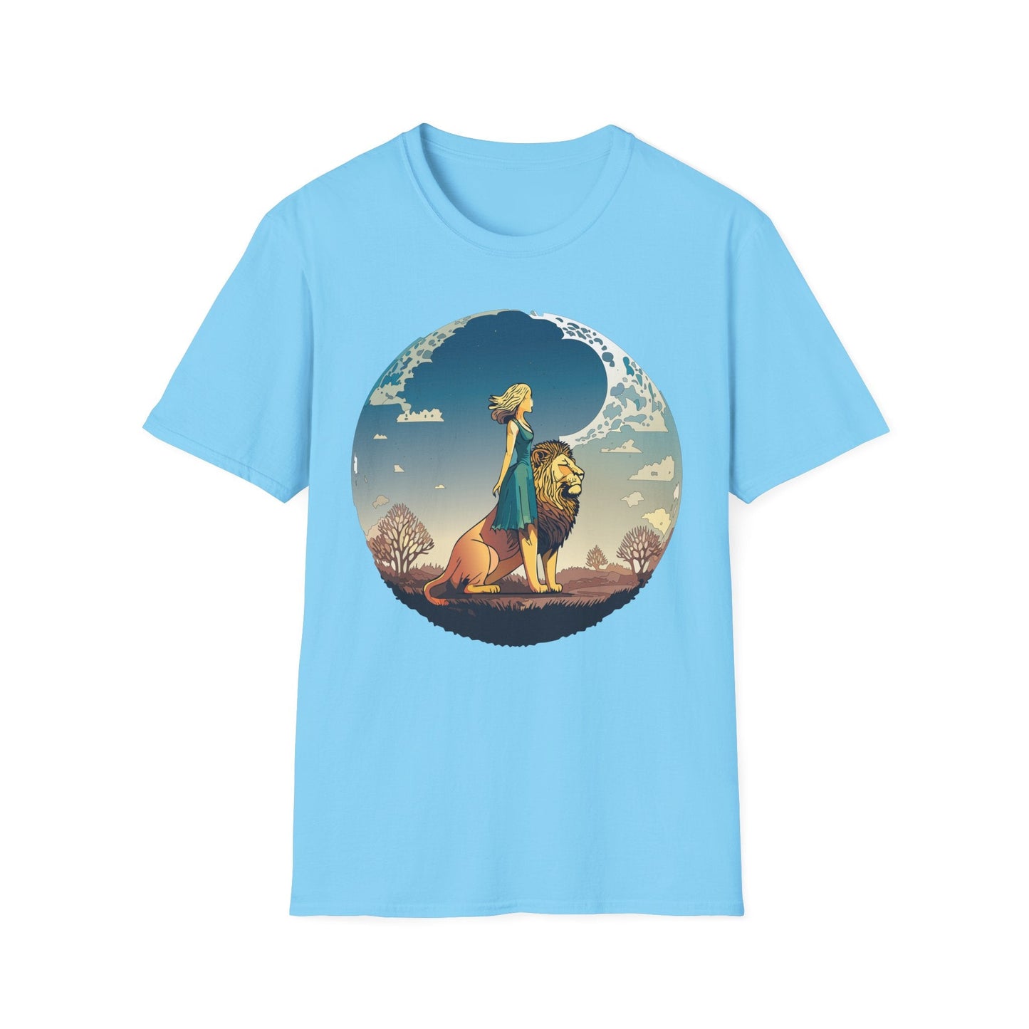Womens Graphic T Shirt Art Design Tee Softstyle 64000 100 Percent Cotton Unisex Comfort