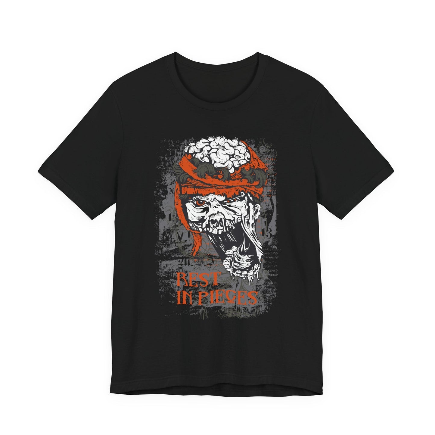 Skull Graphic Unisex Cotton T-Shirt r10