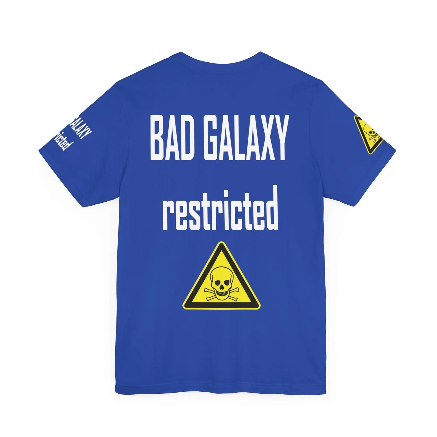 Bad Galaxy Skull T Shirt Made To Order 100 Percent Cotton Eco Friendly Inks USA Designed