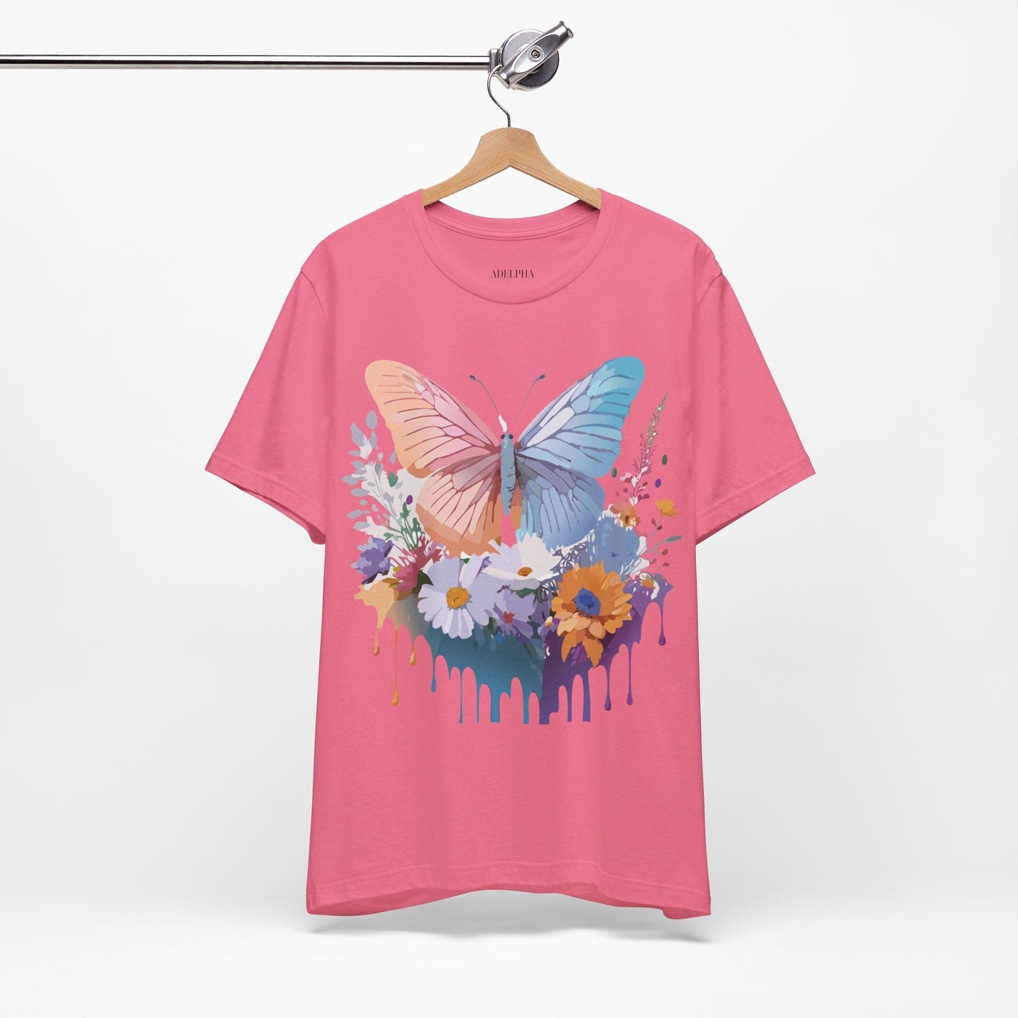Butterfly Graphic T Shirt Unisex Adelpha Artwork Tee Vintage Style