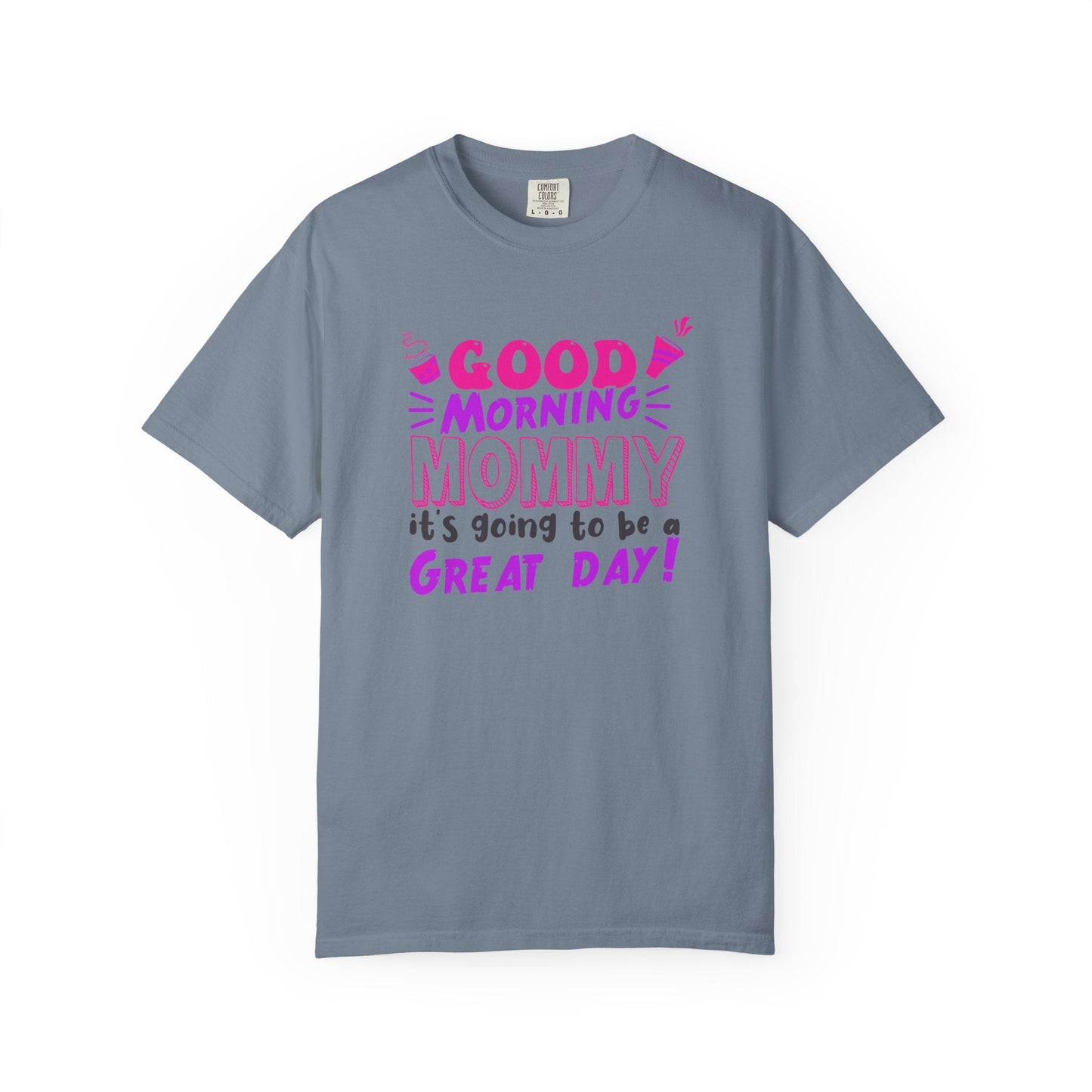 Mom T-shirt Mother's Day Mama Tee Unisex Comfort Colors Garment-Dyed Cotton h41