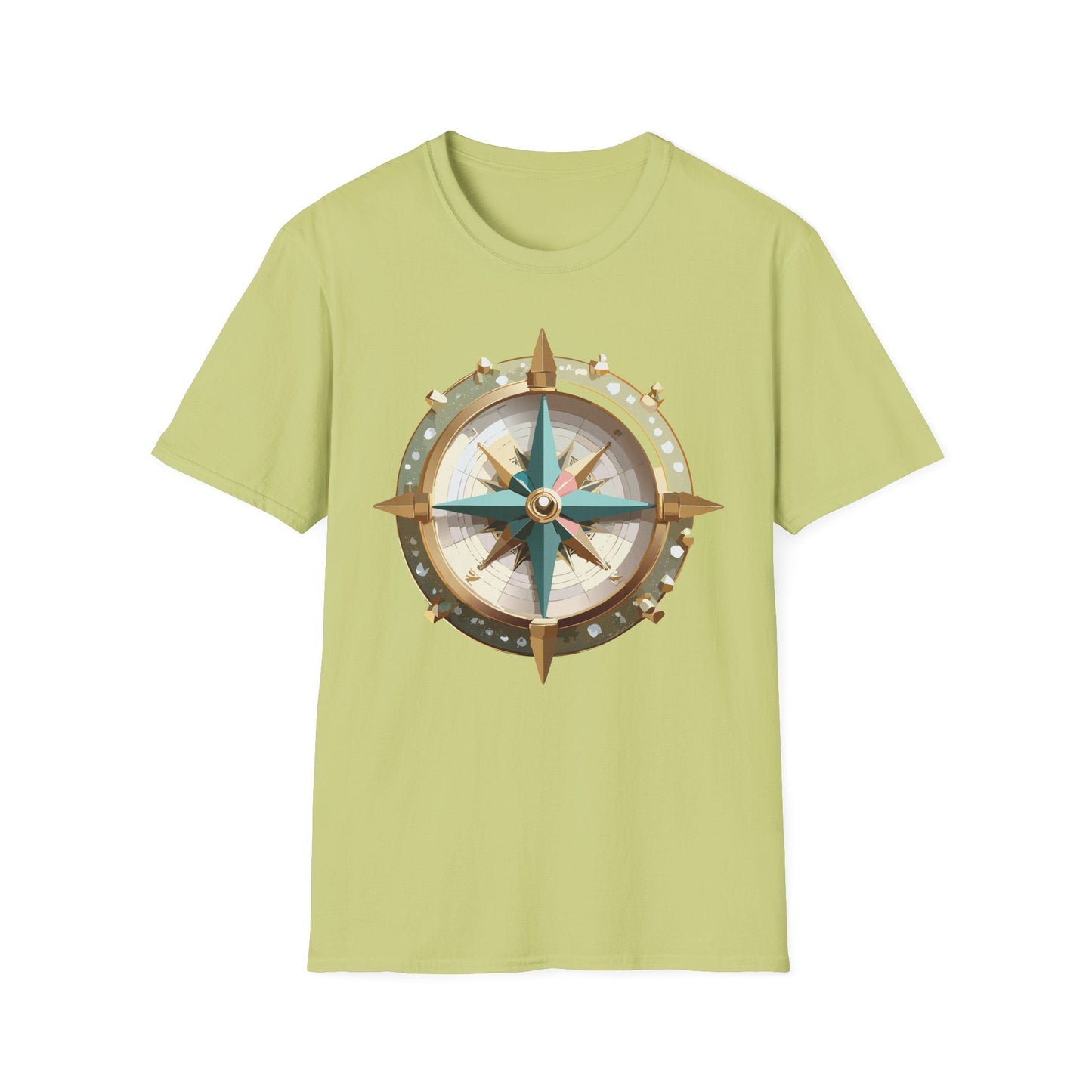 Compass Navigator Graphic Tee Unisex 100 Cotton 1