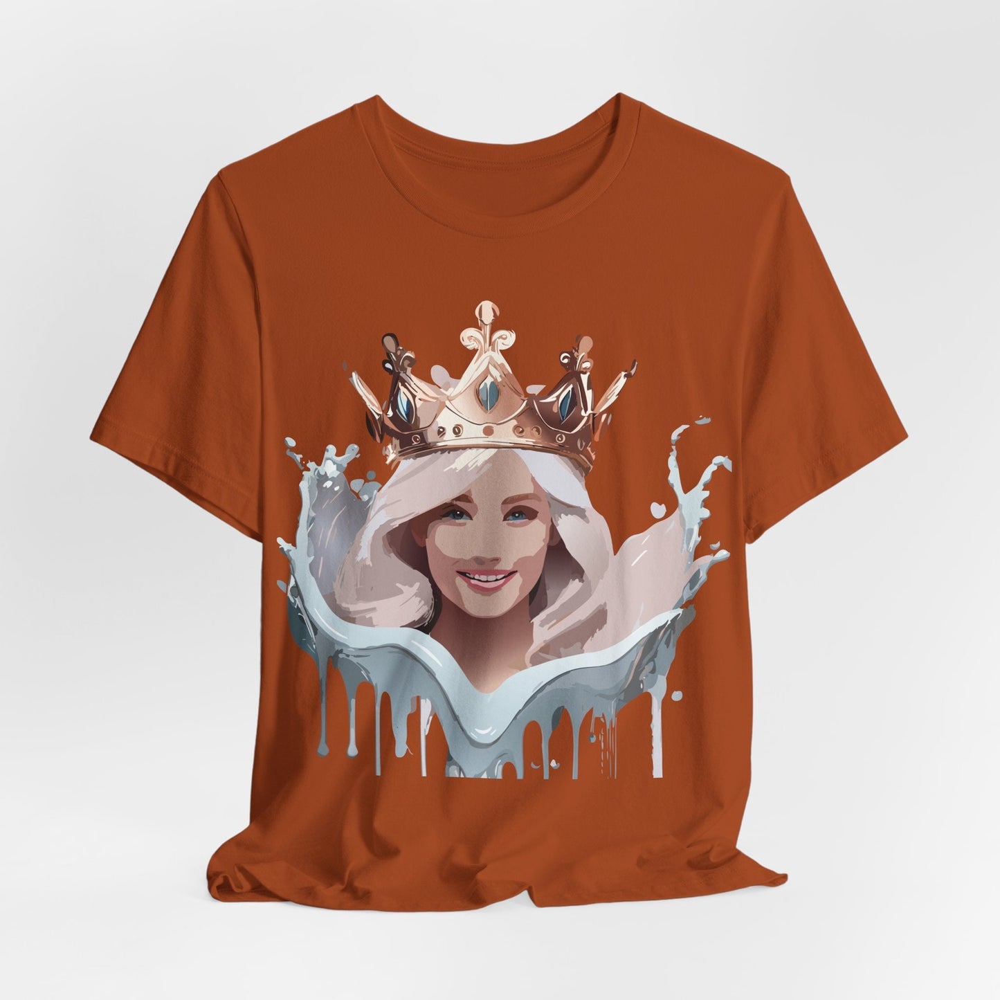 Queen Graphic T Shirt Unisex Vintage Art Tee From Adelpha With Original Artwork Details