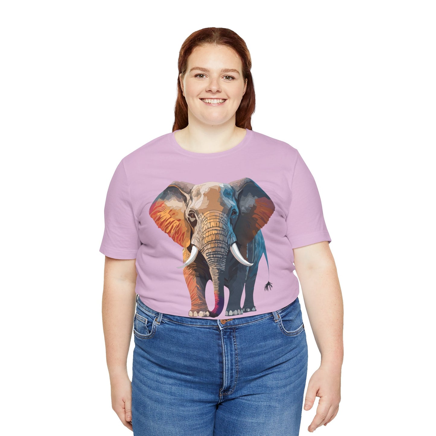Unisex Animal Shirt With Animals Art Design Graphic Tee Short Sleeve Wild Animals