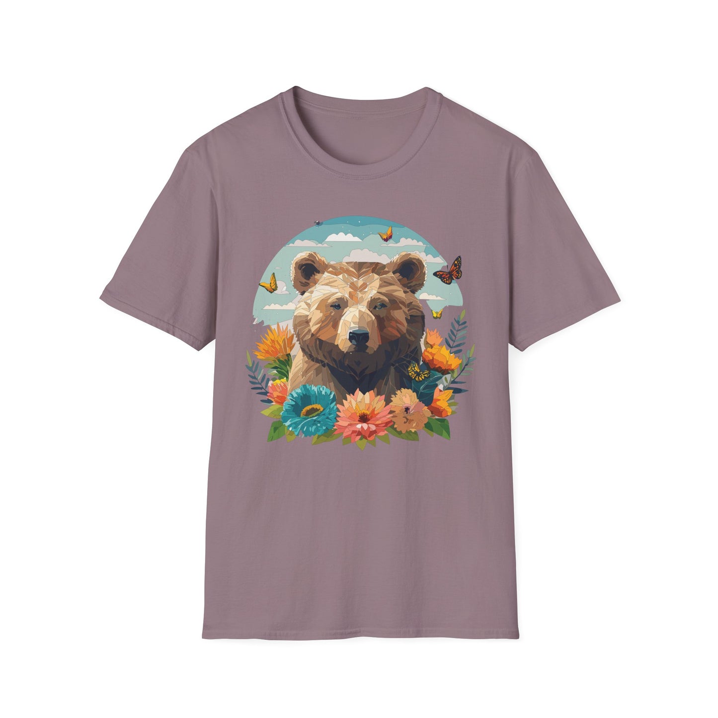 Bear T-Shirt, Teddy Bear T Shirt, Shirt with Bear, Shirt with Animal - 4