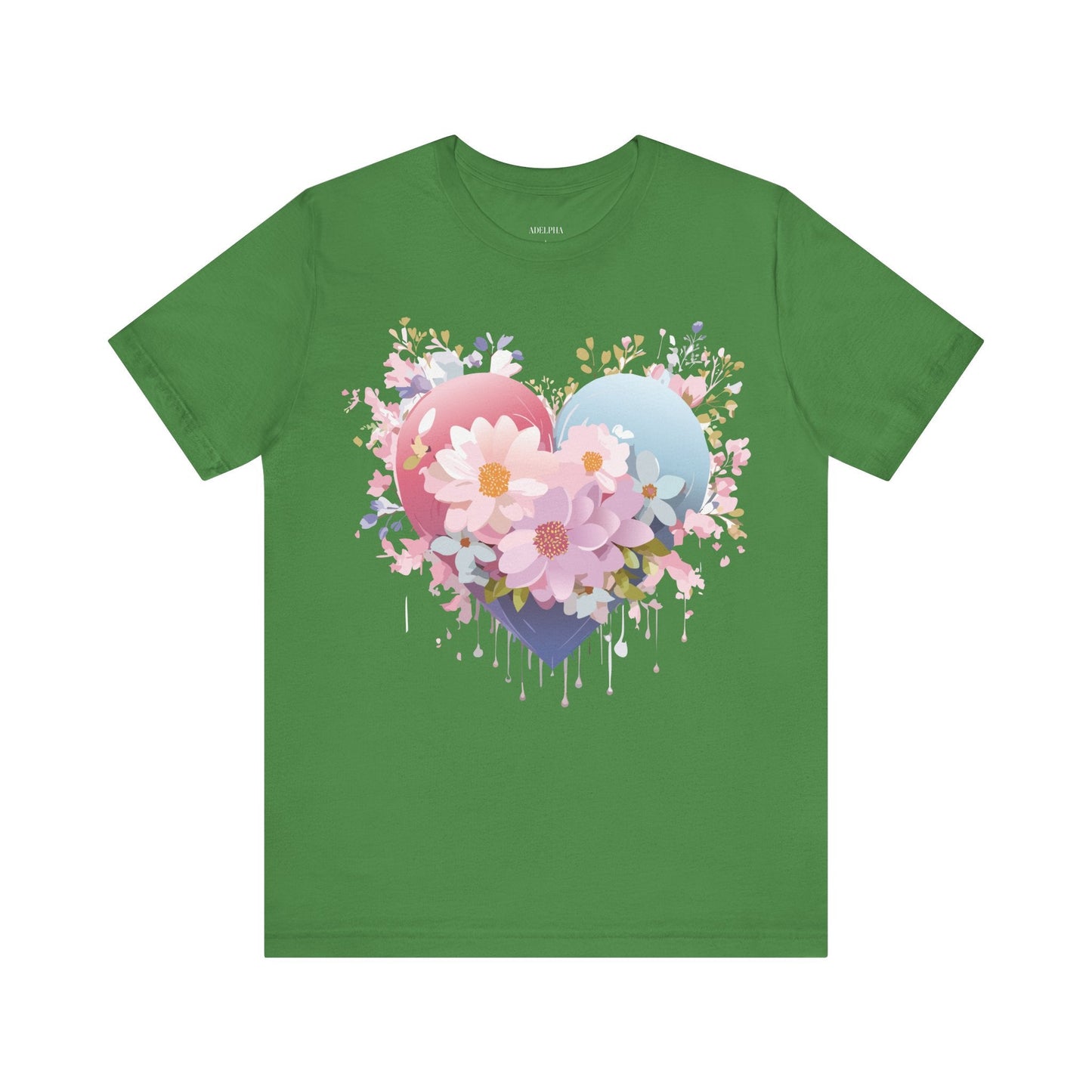 Valentine Graphic Tee Unisex Short Sleeve Vintage Inspired Artwork From Adelpha Premium Design