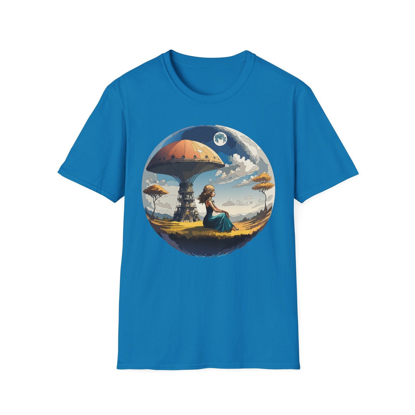Womens Graphic T Shirts Art Design Shirt Softstyle Short Sleeve Cotton Tee Premium Quality
