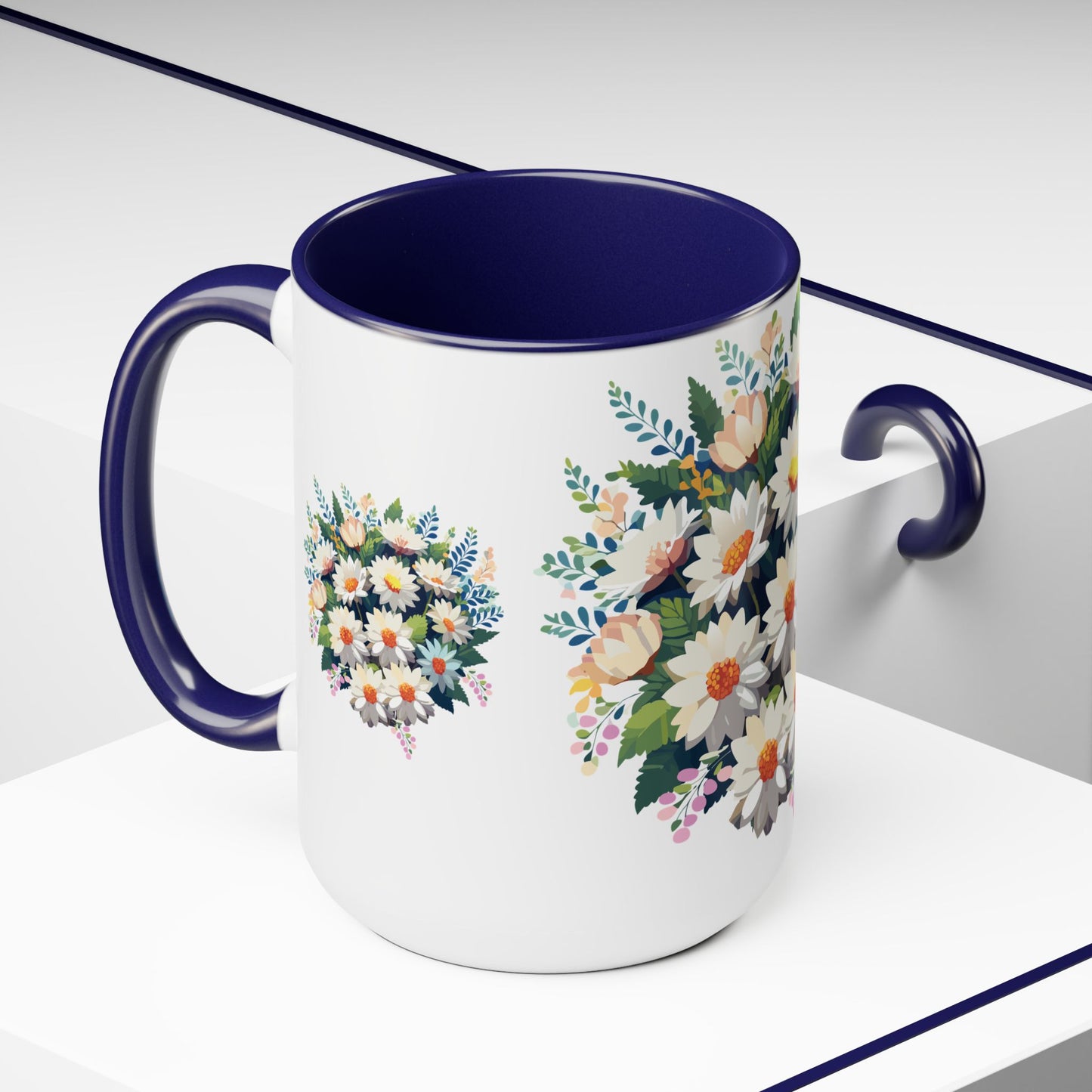 Floral Mug, Floral Cup