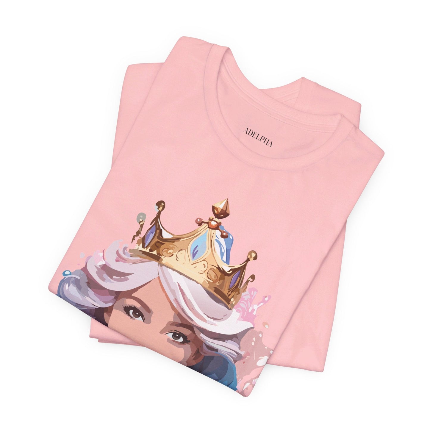 Queen Graphic Tee From Adelpha Vintage Inspired Art Design Unisex Jersey Short Sleeve
