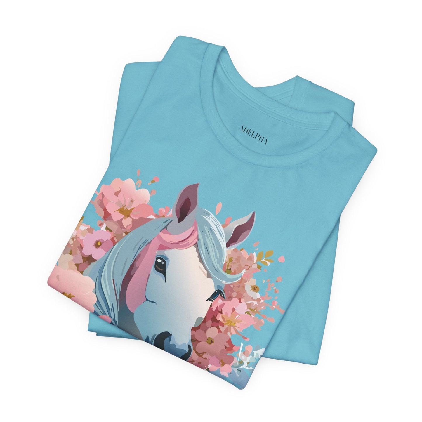 Horse Graphic Unisex 100 Cotton Vintage Animal Art T-Shirt 15