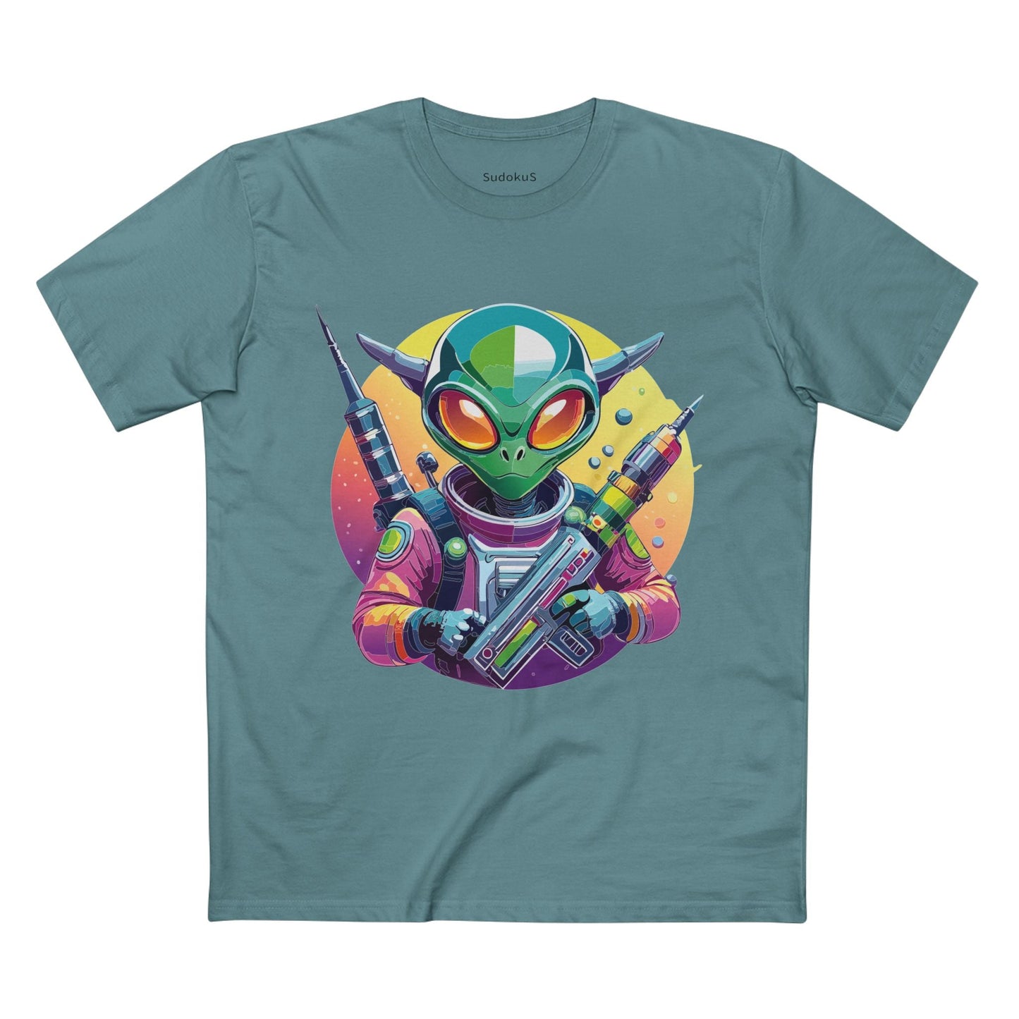 Aliens Graphic Unisex 100 Cotton Staple Tee 62