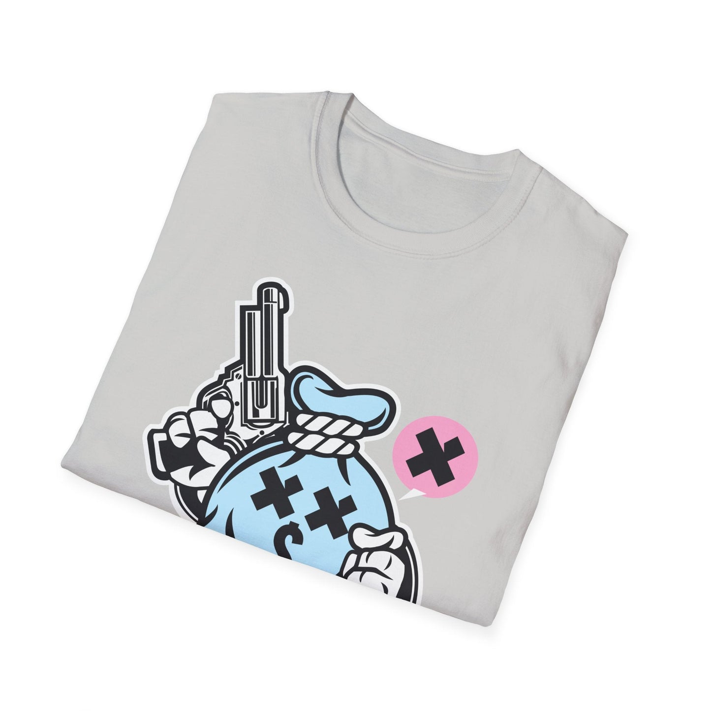 Cartoon T Shirt Animation T Shirt Funny Tee Unisex Gildan Softstyle 64000 100 Percent Cotton
