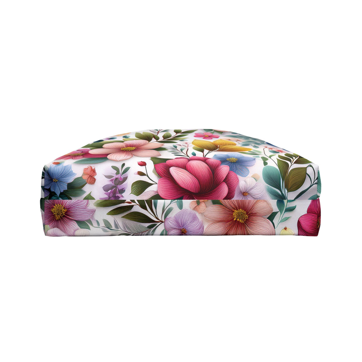 Floral Print Poly Canvas Weekender Bag 18