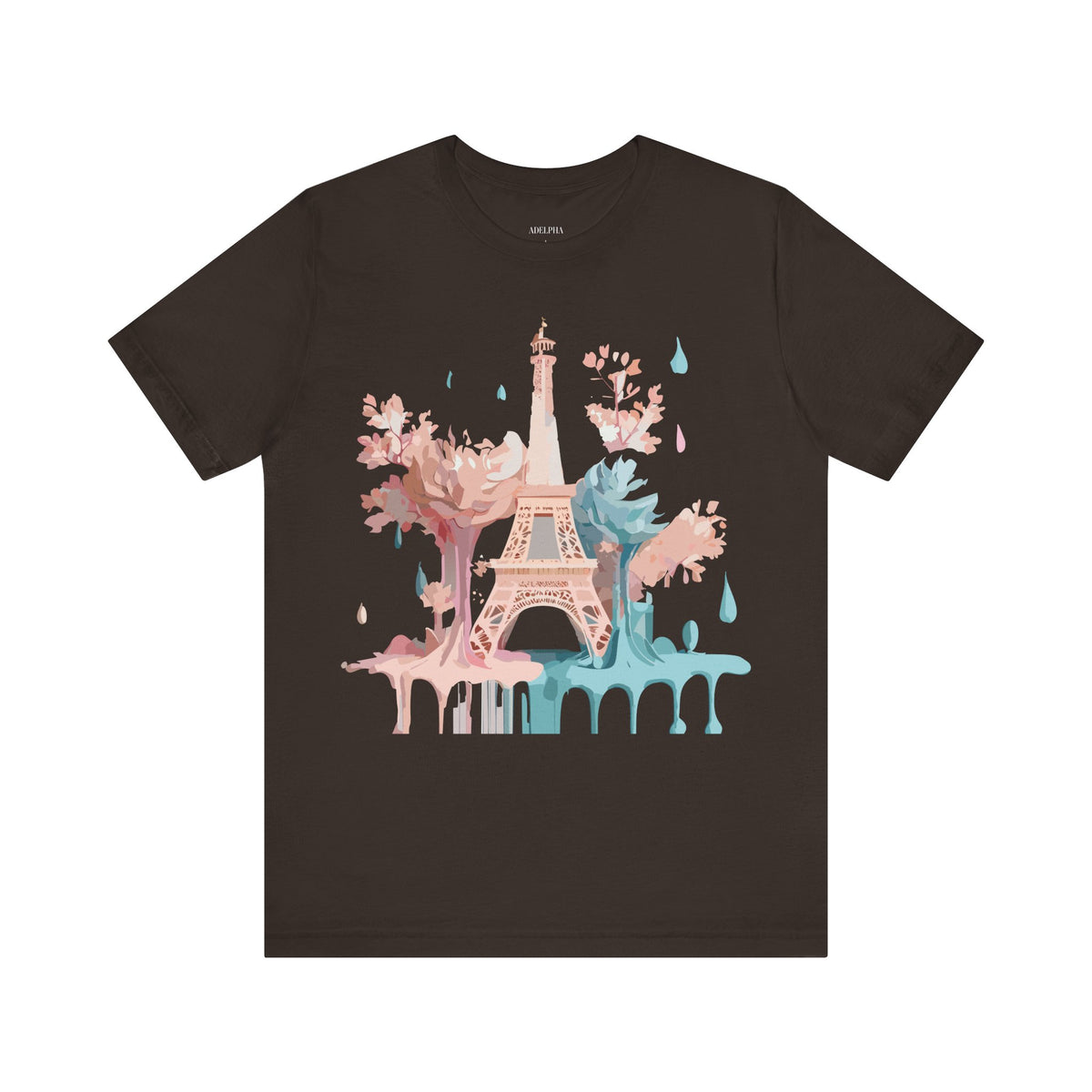 Paris Travel Tourist Graphic Design Unisex Bella+Canvas Cotton T-Shirt e320